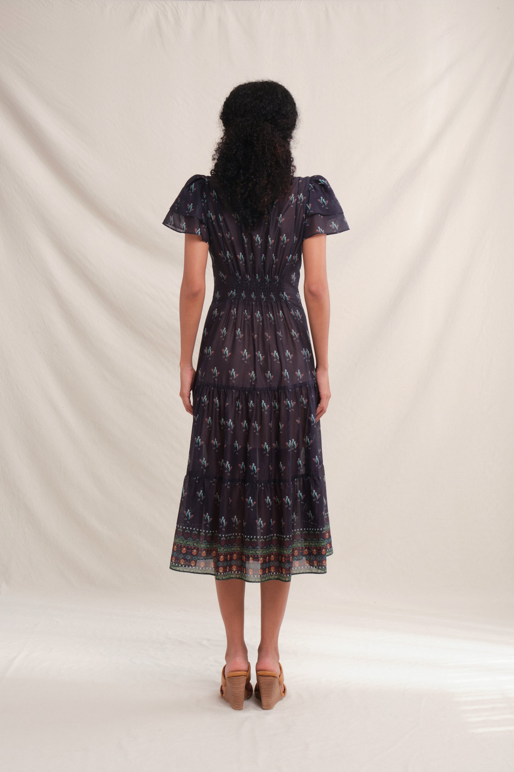 KANA Dress in Black Murai