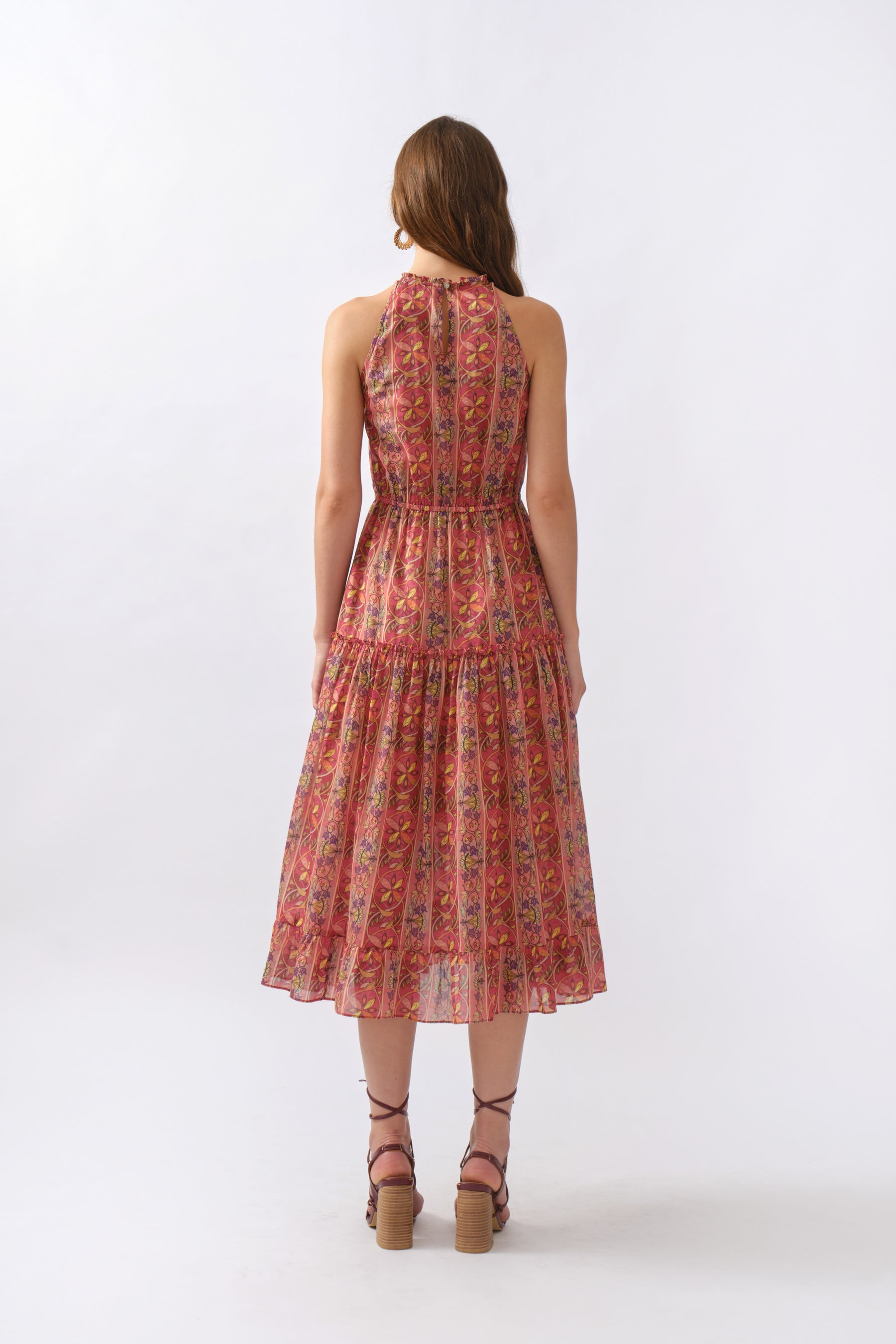 KRISTA Dress in Pink Lipa