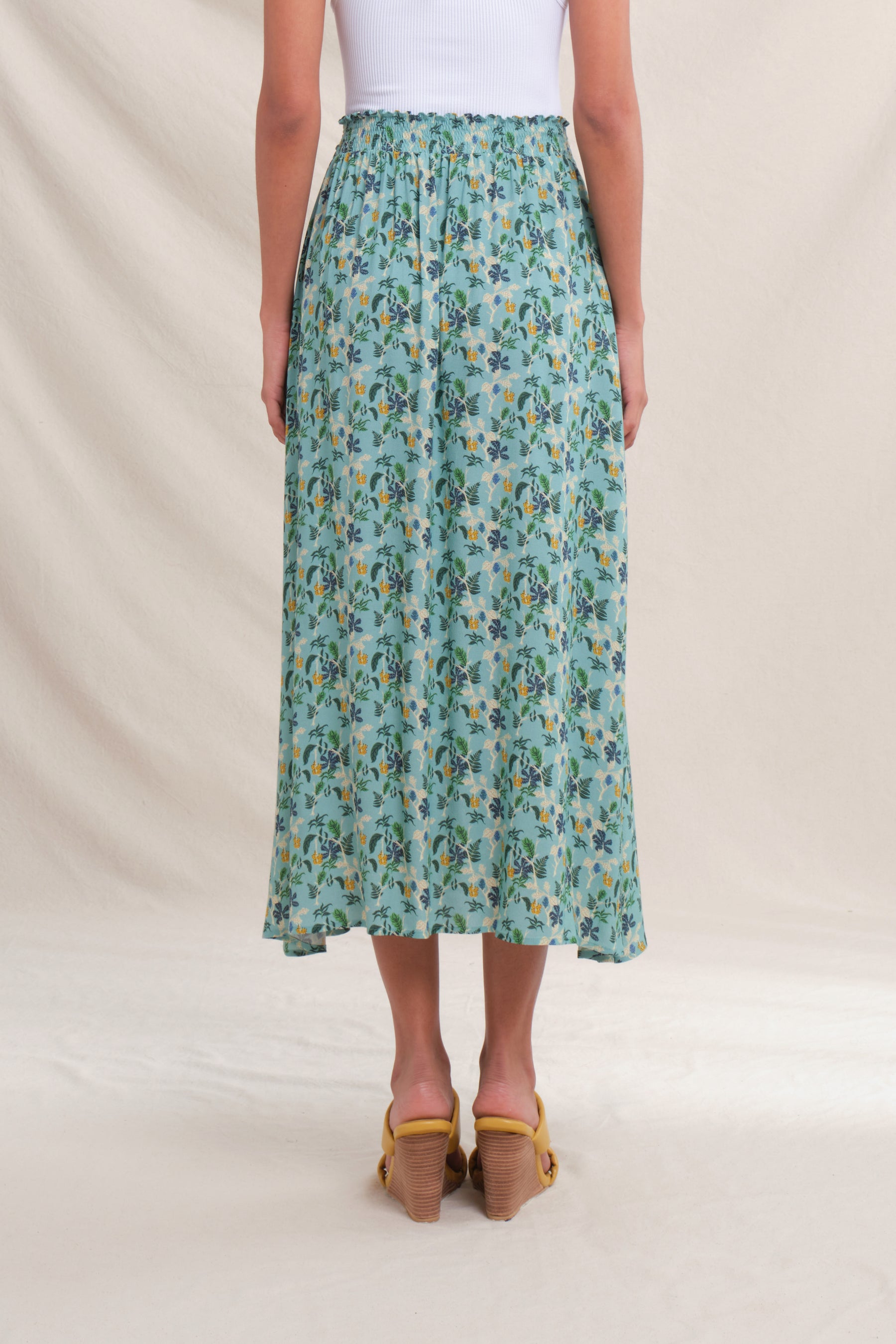 LAURA Skirt in Blue Gaguduh