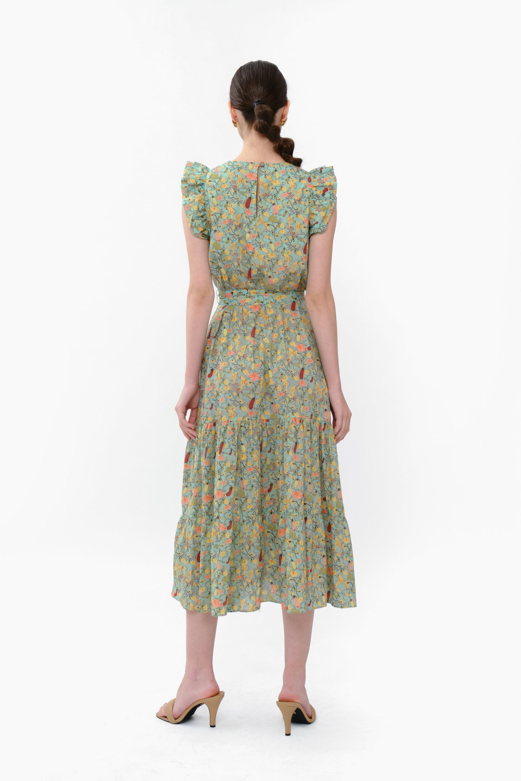 LEXI Dress in Turquoise Terong