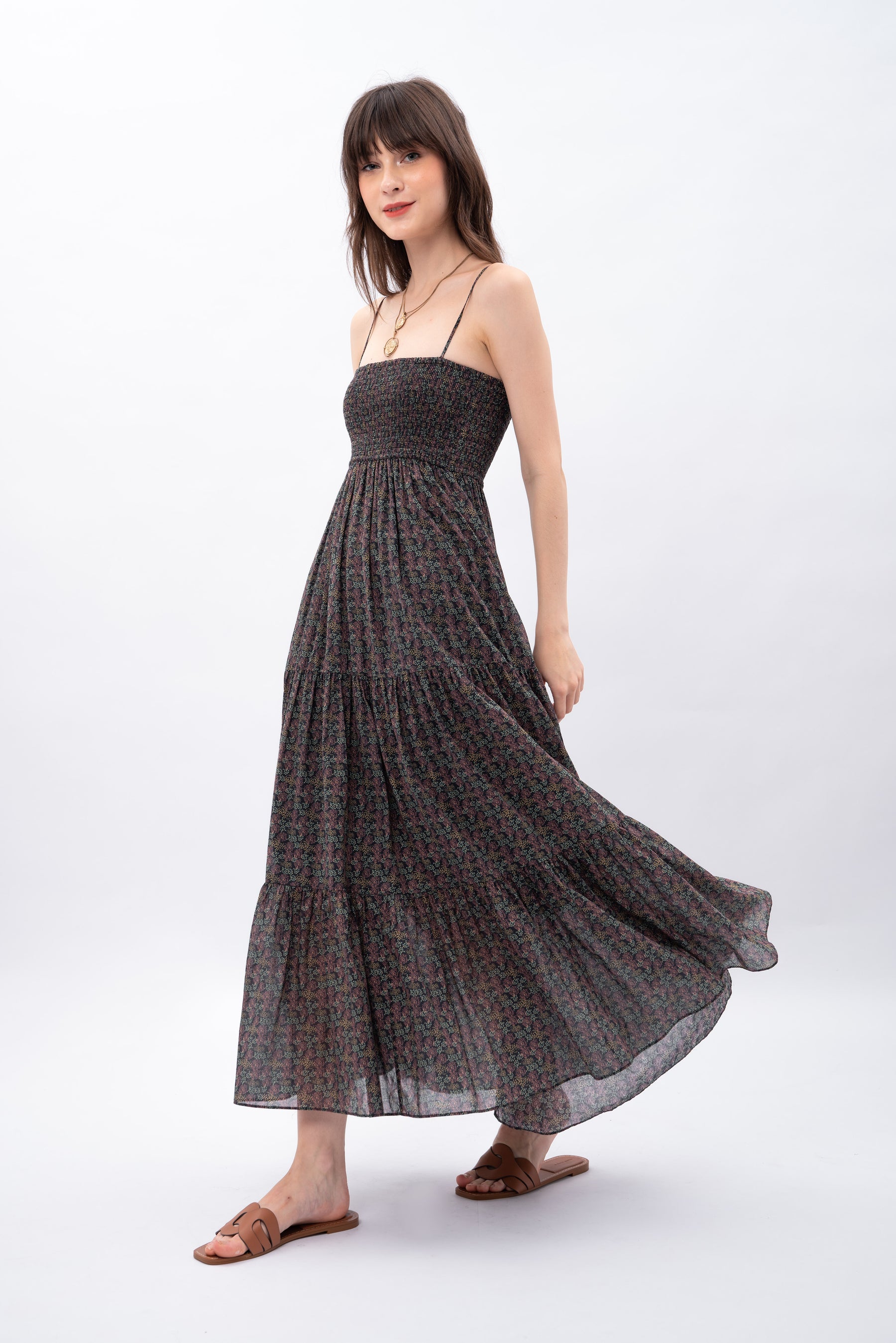LULU Dress in Kilau Black