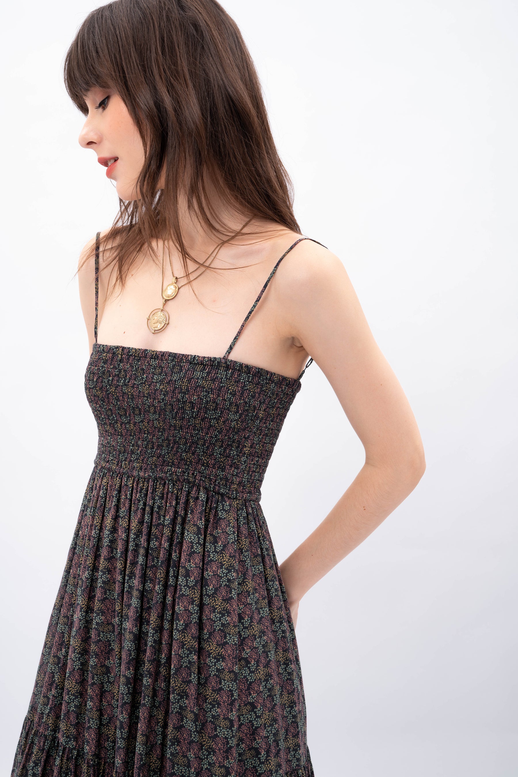 LULU Dress in Kilau Black
