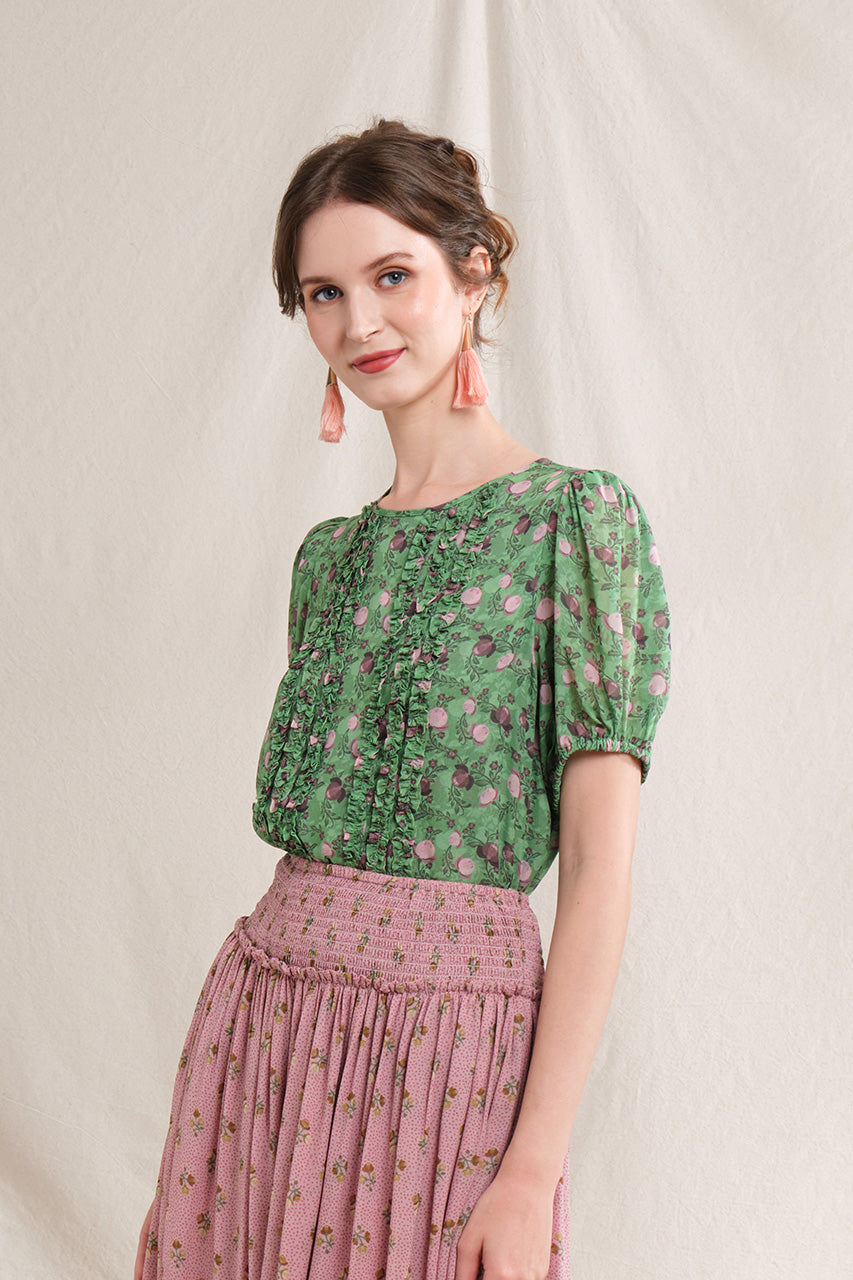 LURA Top in Cempaka Green