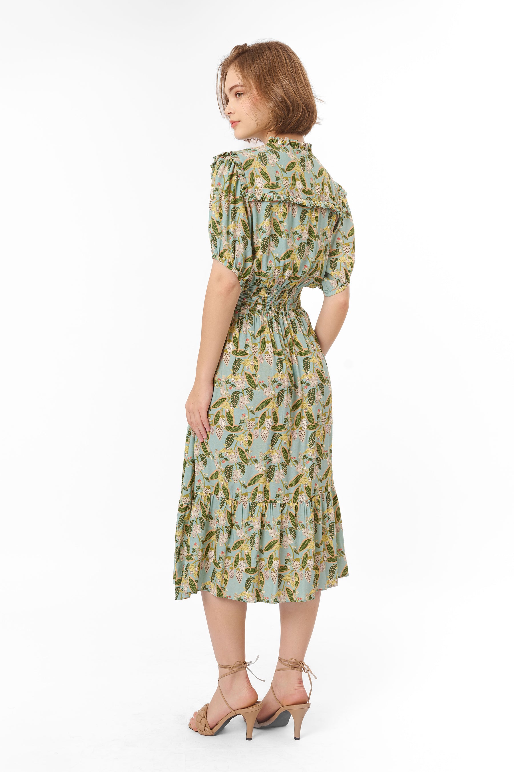 MALI Dress in Gudeg Blue