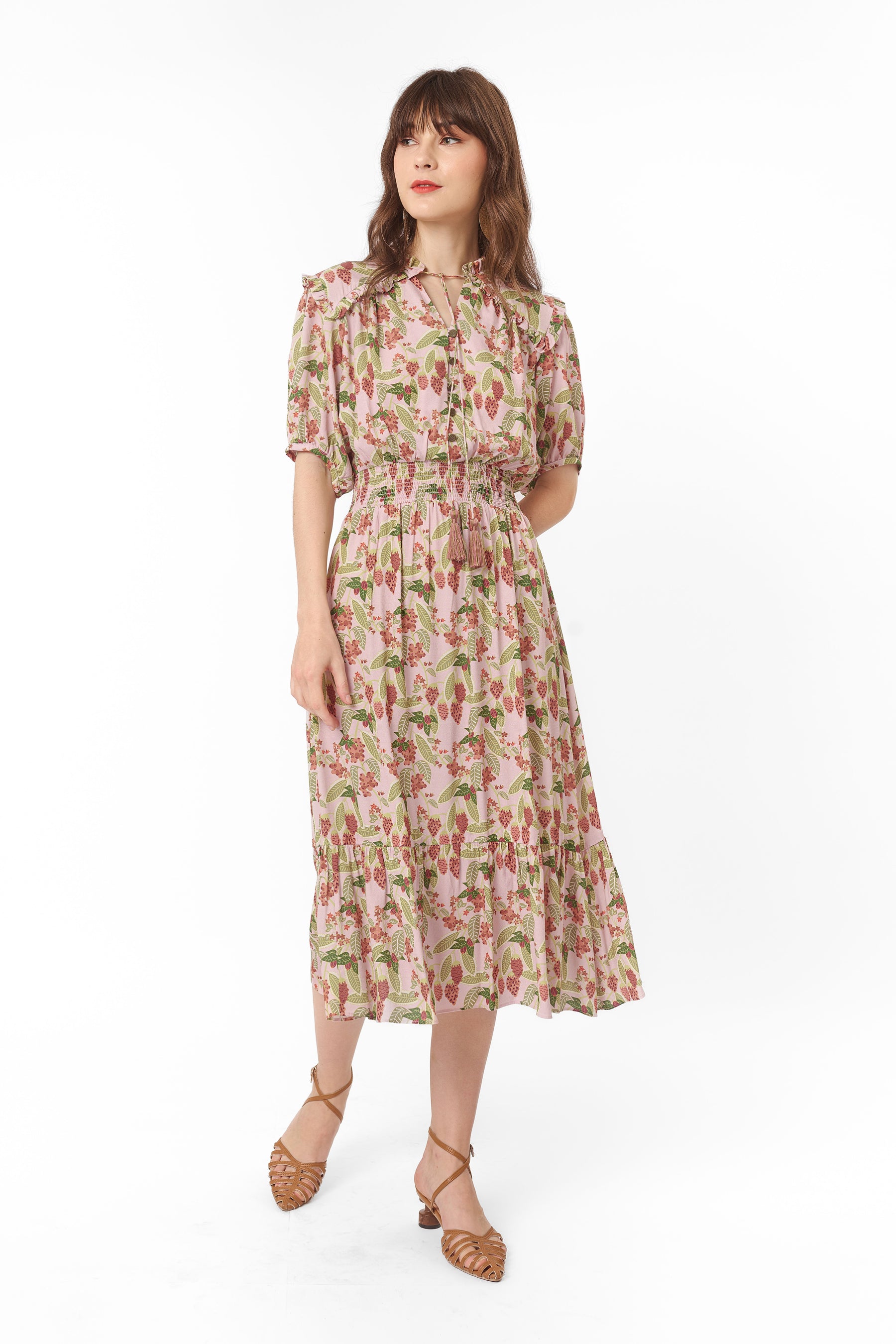 MALI Dress in Gudeg Pink
