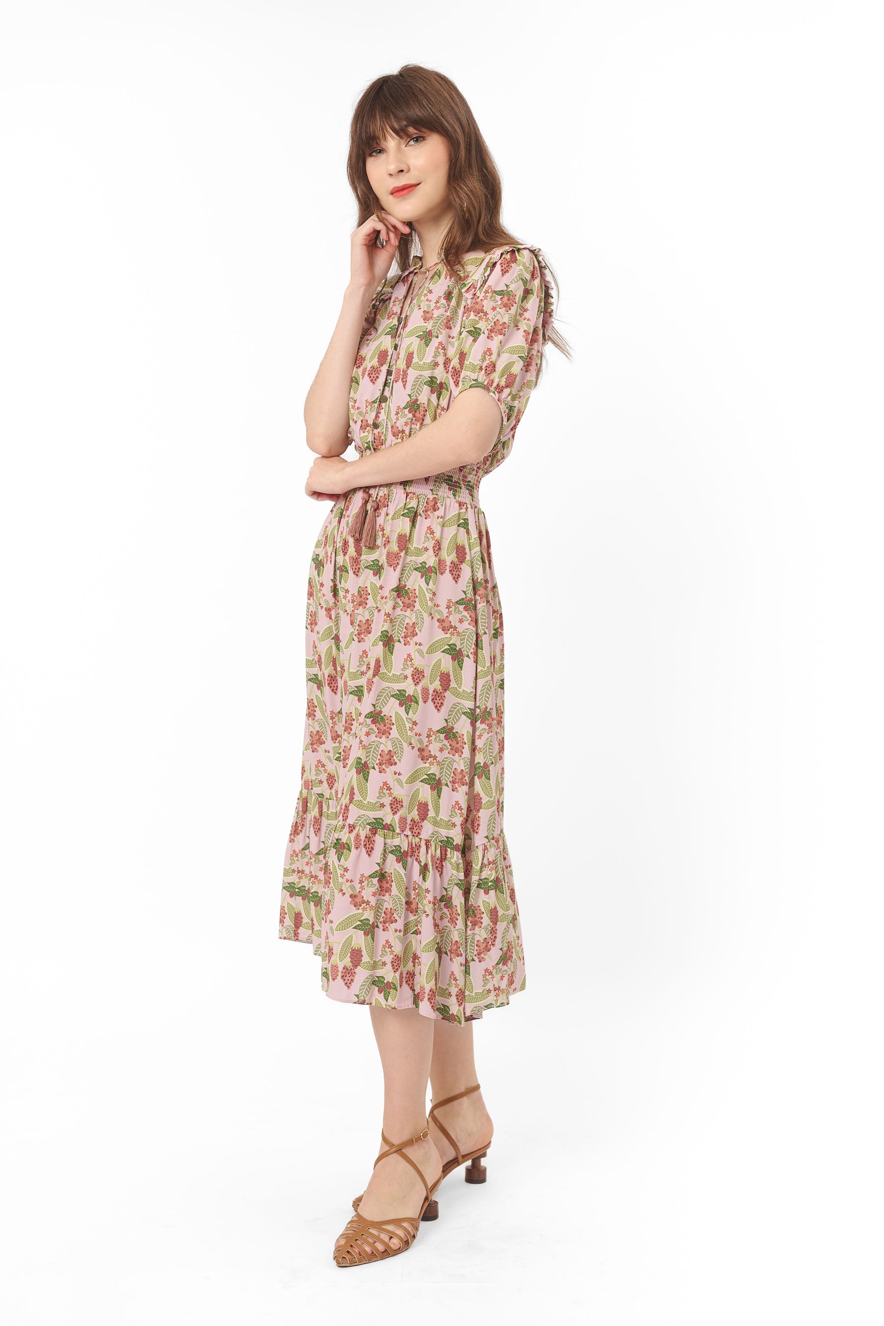 MALI Dress in Gudeg Pink