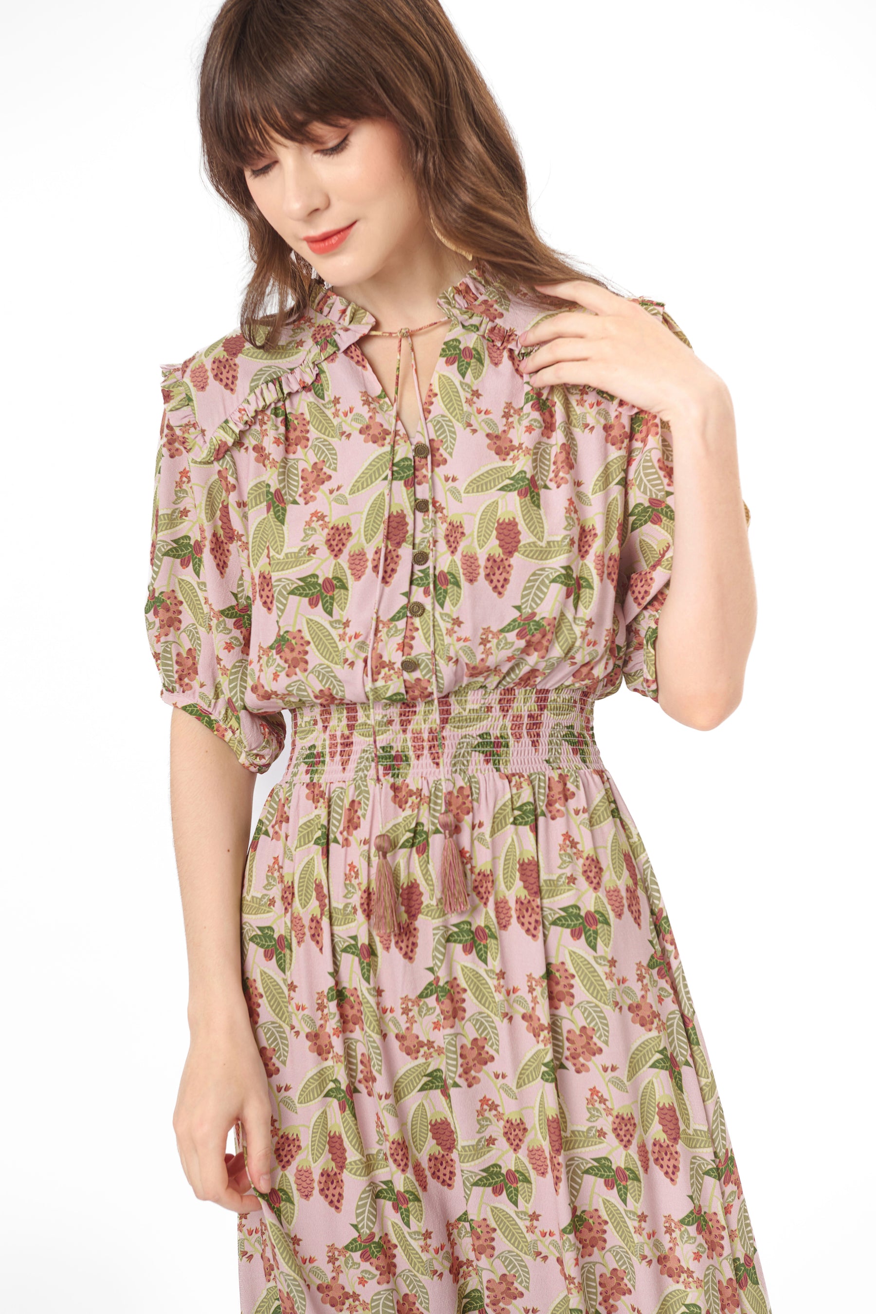 MALI Dress in Gudeg Pink