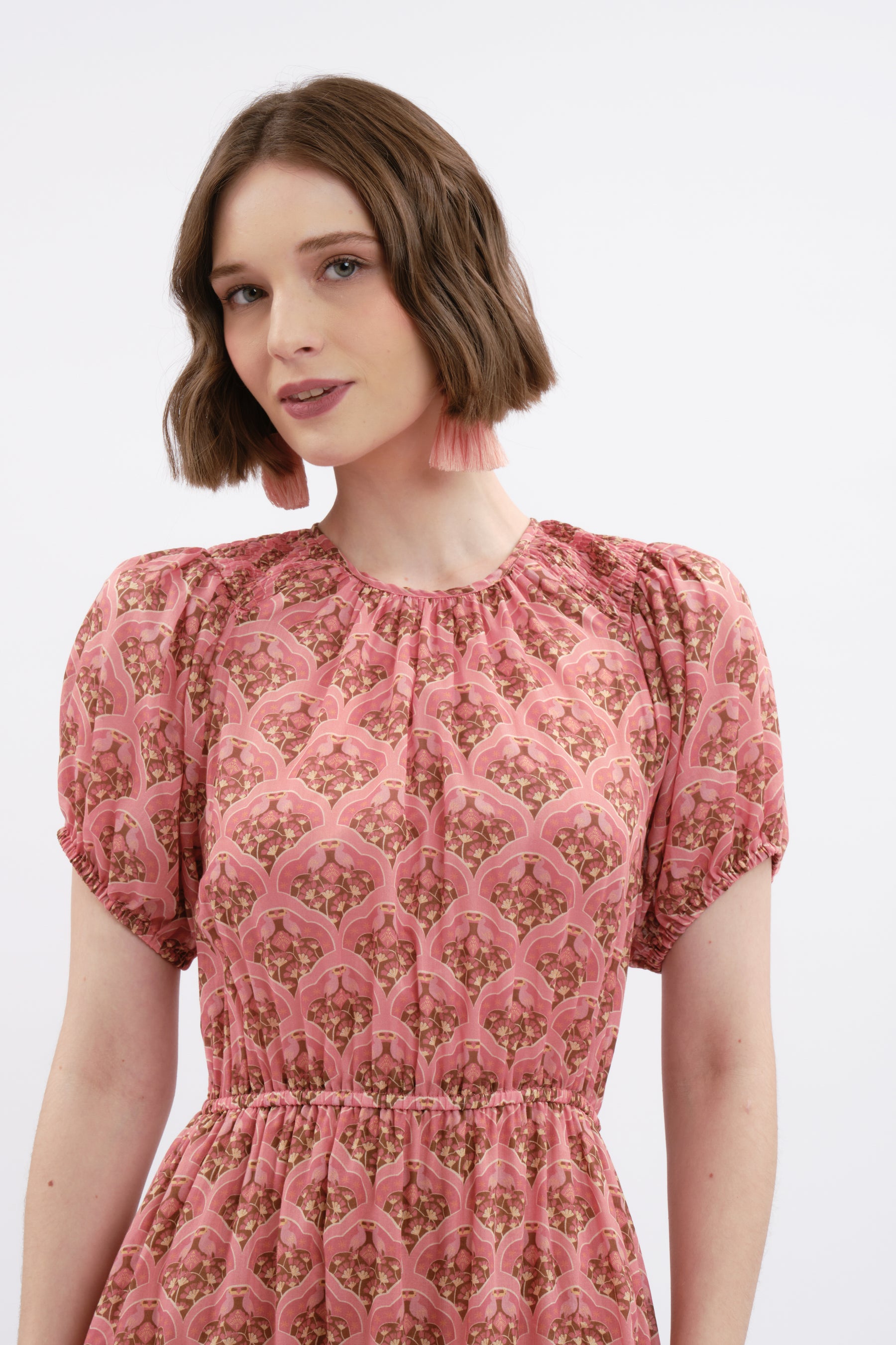 MANU Dress in Pink Kubah