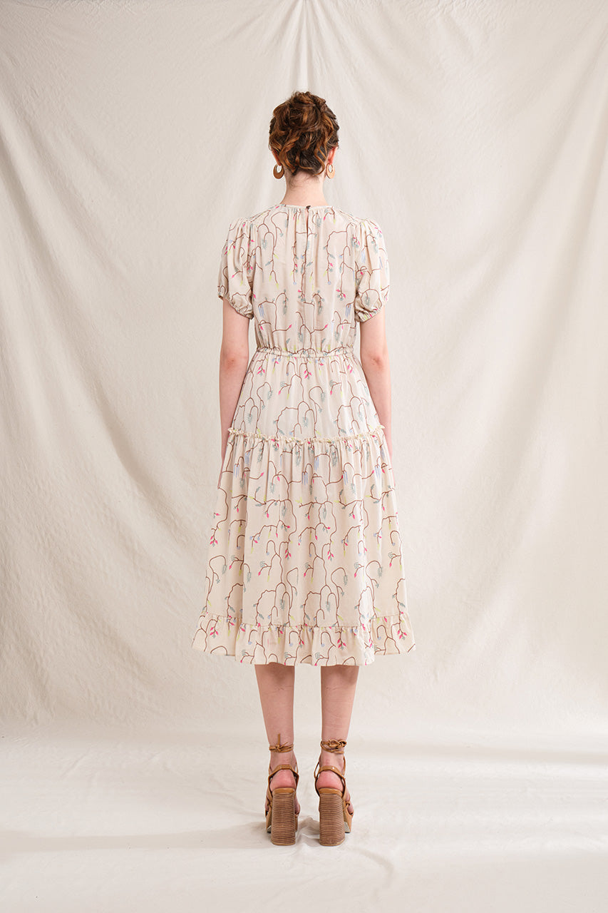 MANU Dress in Beige Lada