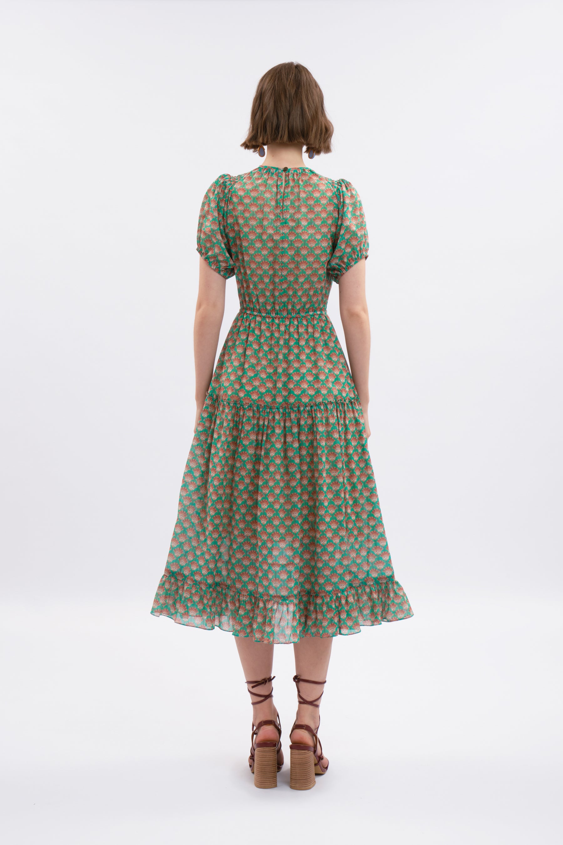 MANU Dress in Turquoise Saloko
