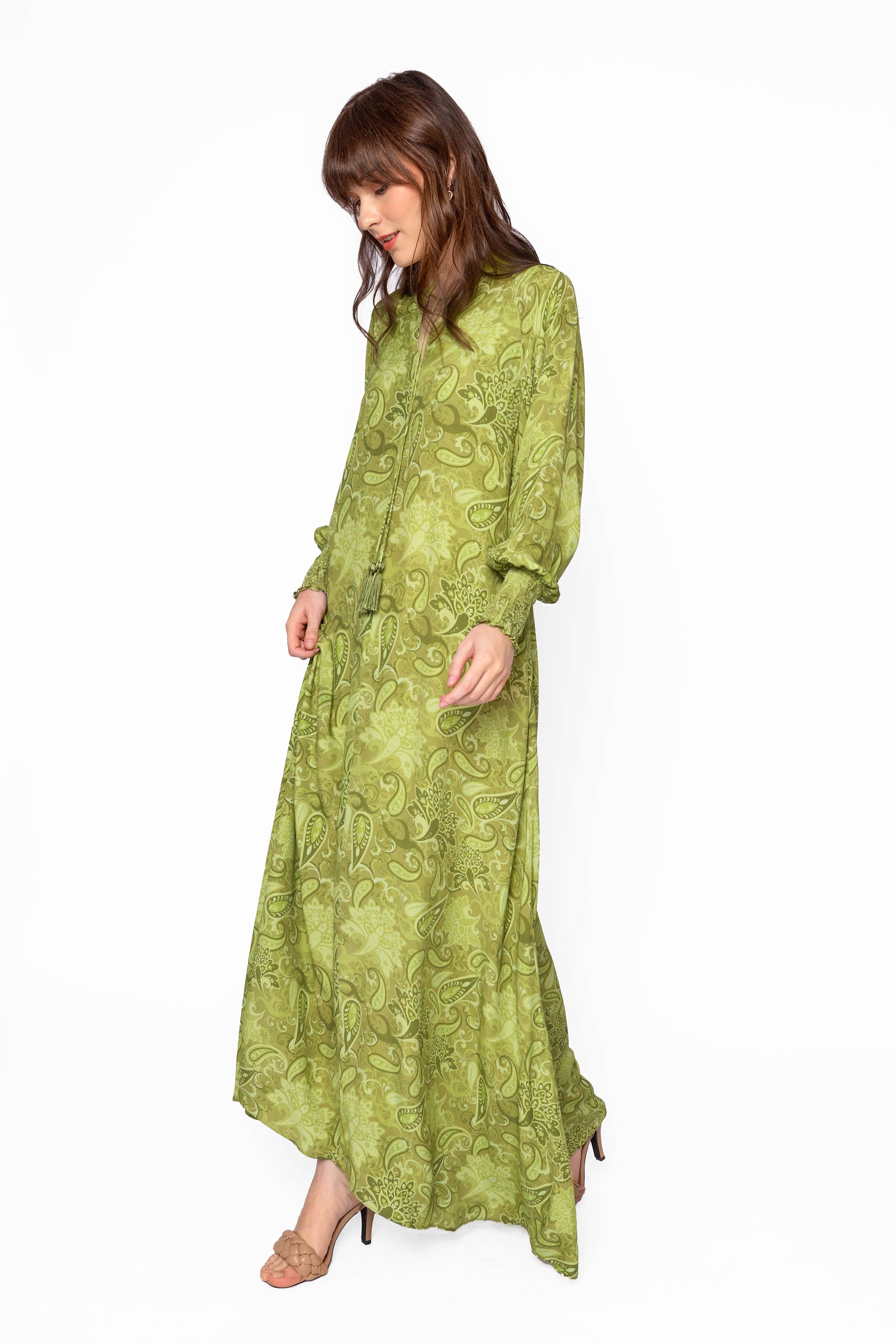 MAYLA Dress in Green Pakis