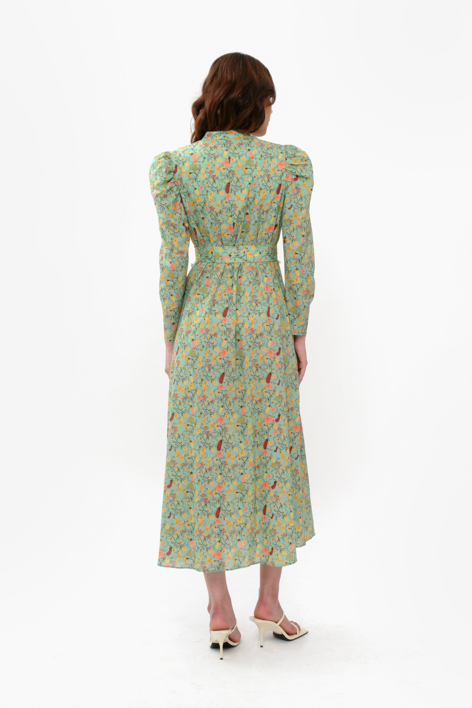 NALA Dress in Turquoise Terong