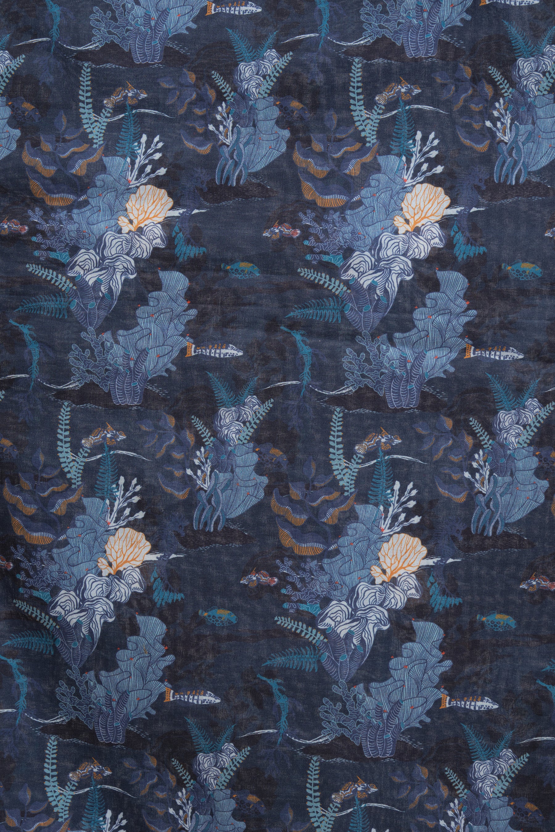 NESSA Dress in Navy Bunaken