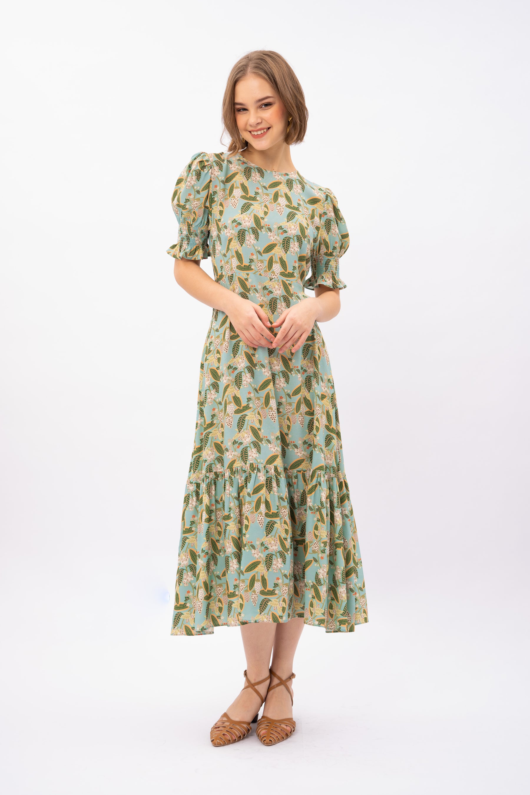 NEELA Dress in Gudeg Blue
