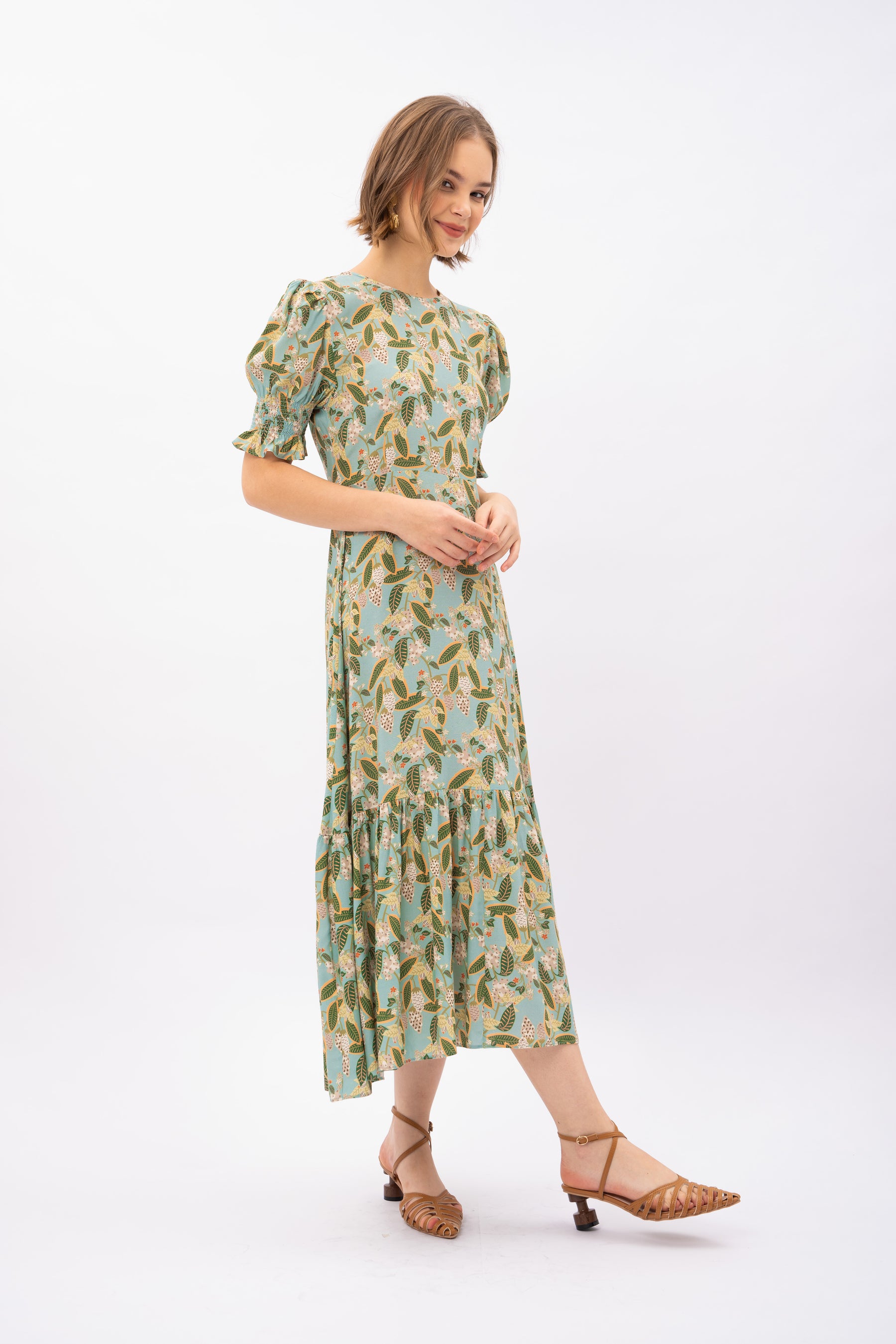 NEELA Dress in Gudeg Blue