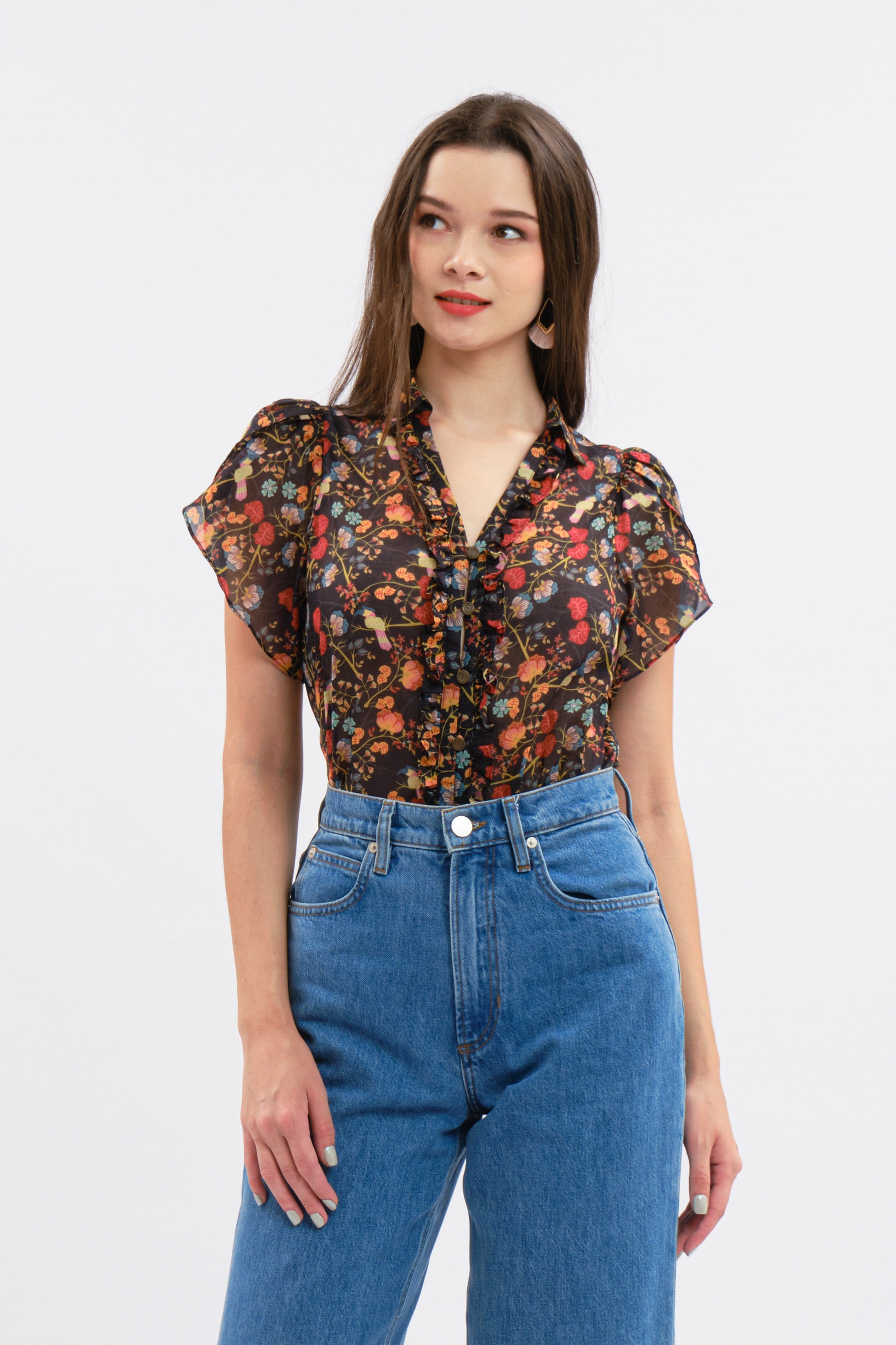 NMLAIKA Knit Top - Black