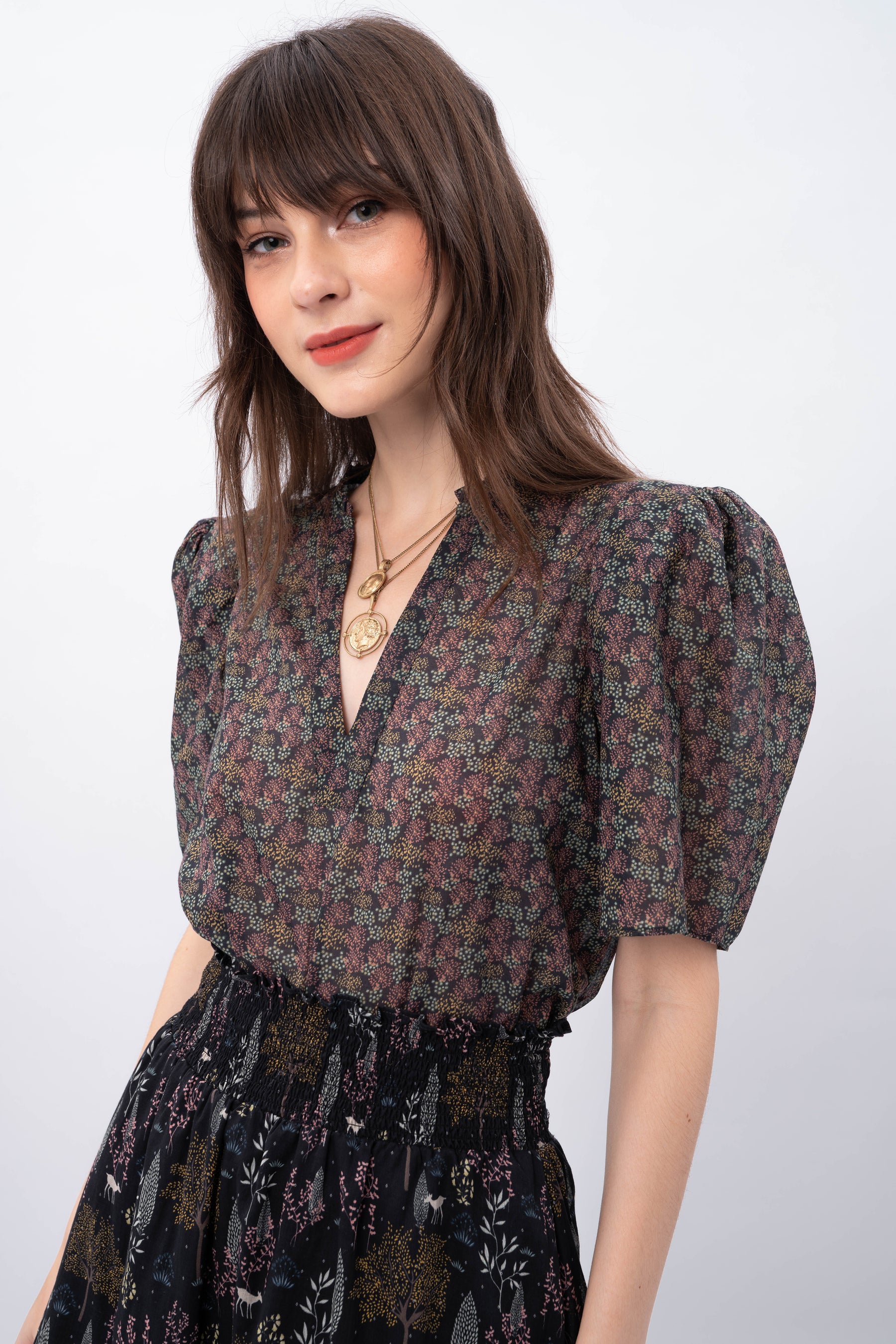 NORA Top in Kilau Black