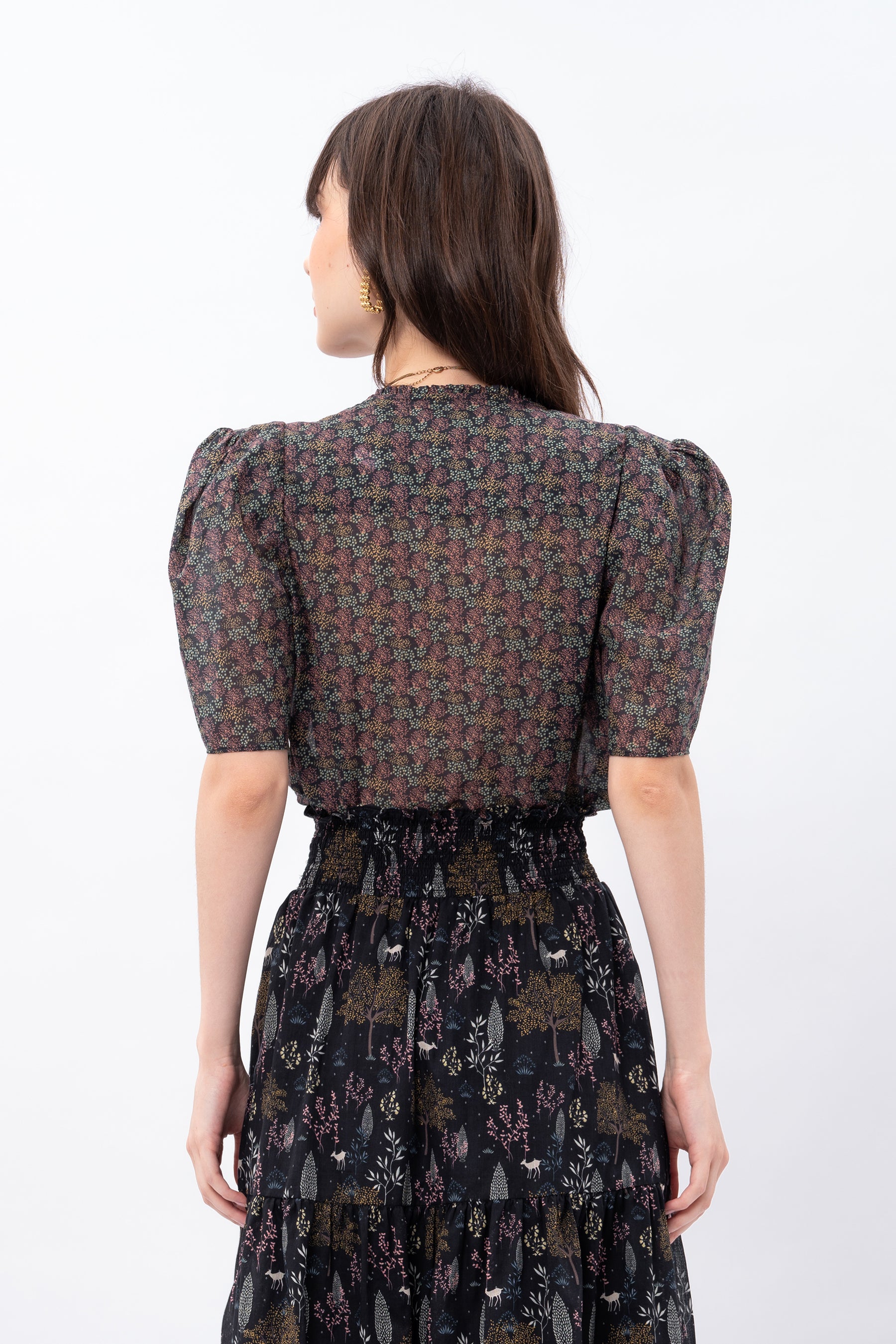 NORA Top in Kilau Black