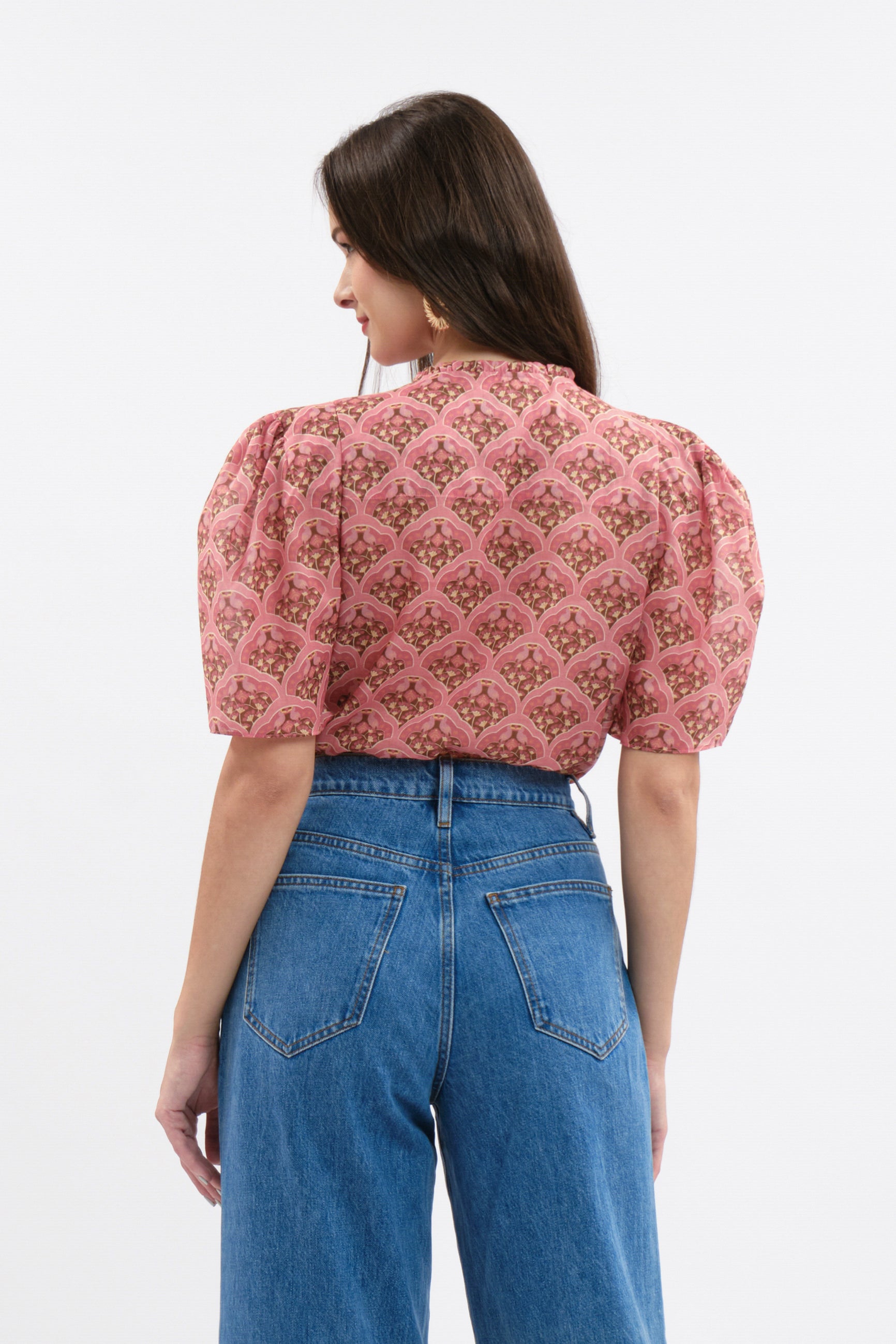 NORA Top in Pink Kubah