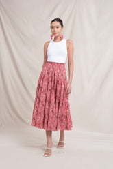 POPPY Skirt in Pink Minanga