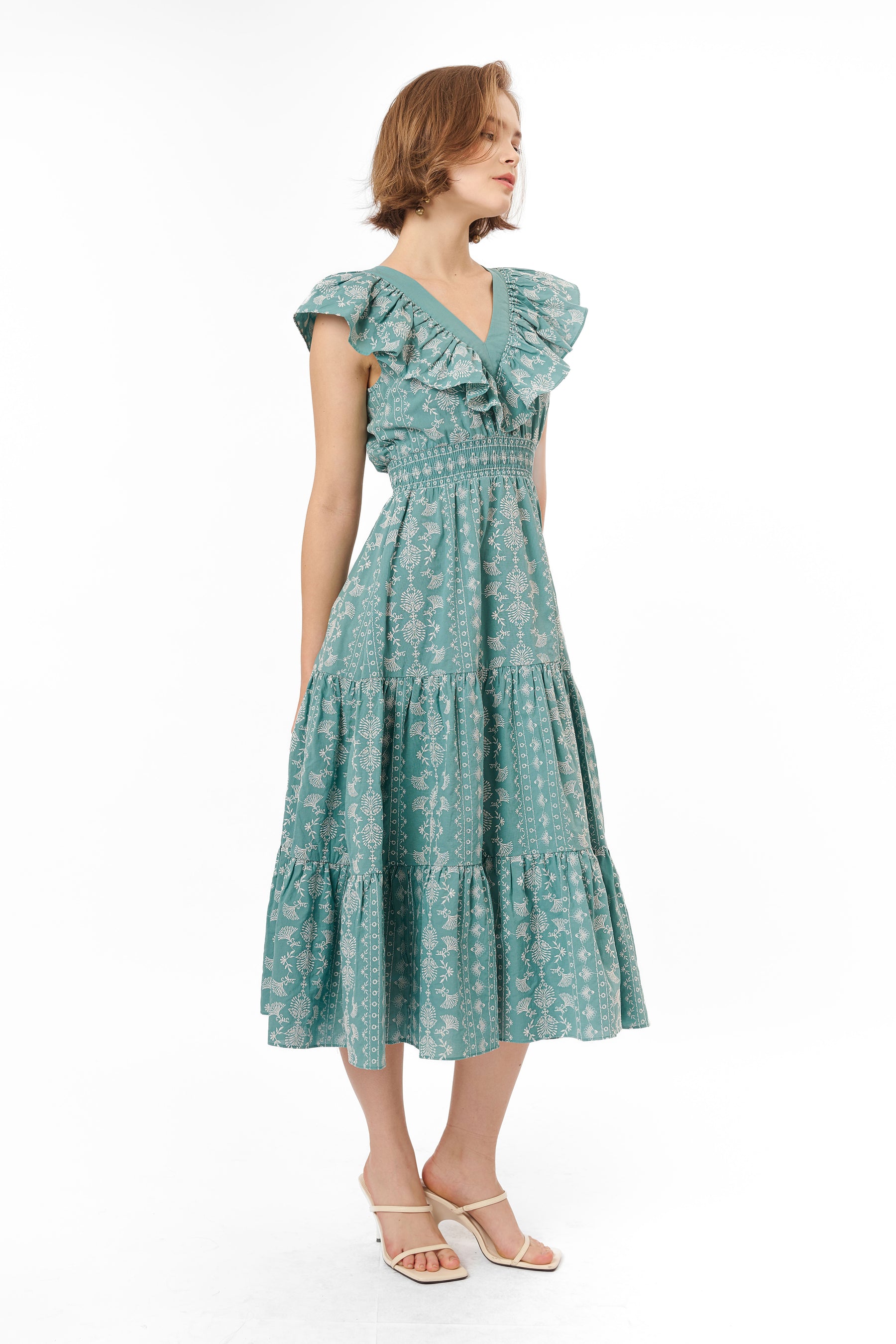 QUINTA Dress in Cengkeh Blue