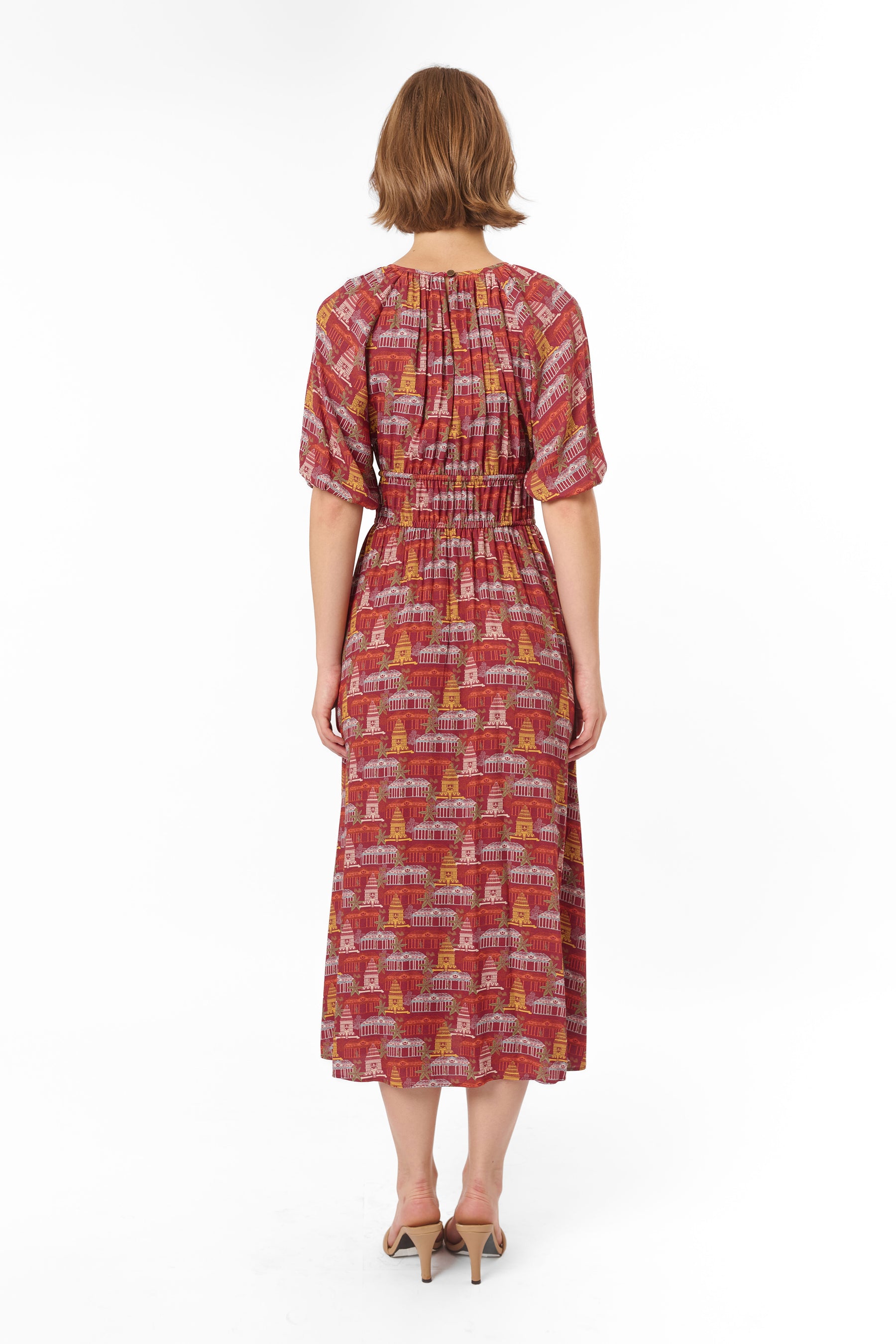 RANCA Dress in Puri Red