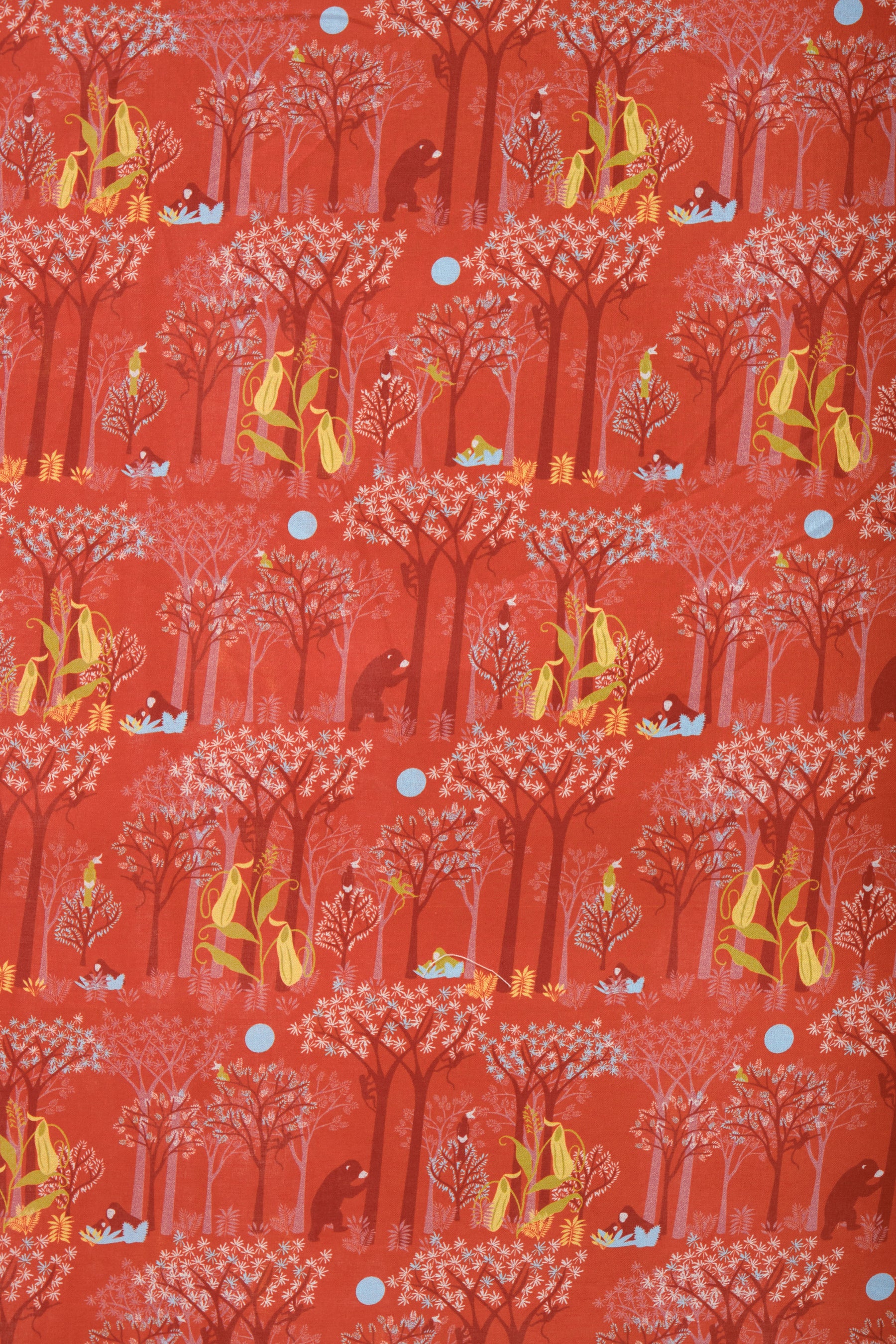 LEXI Dress in Red Forest