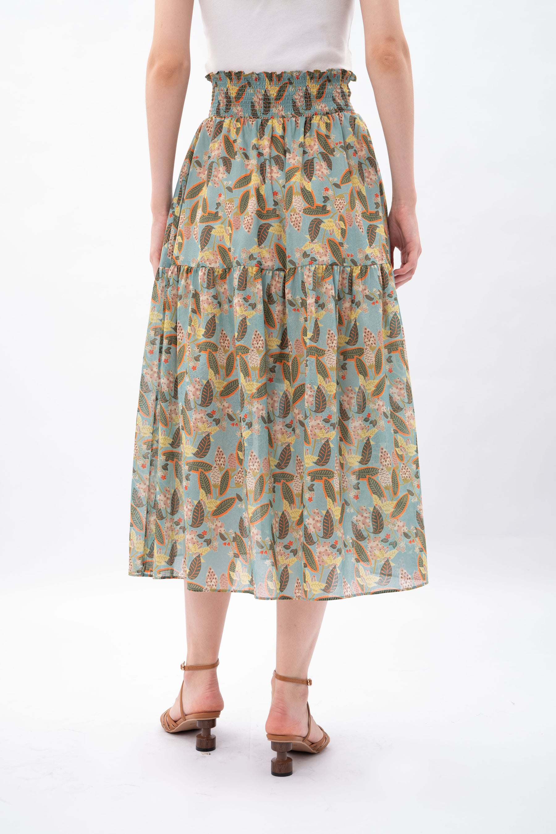 RIONA Skirt in Gudeg Blue