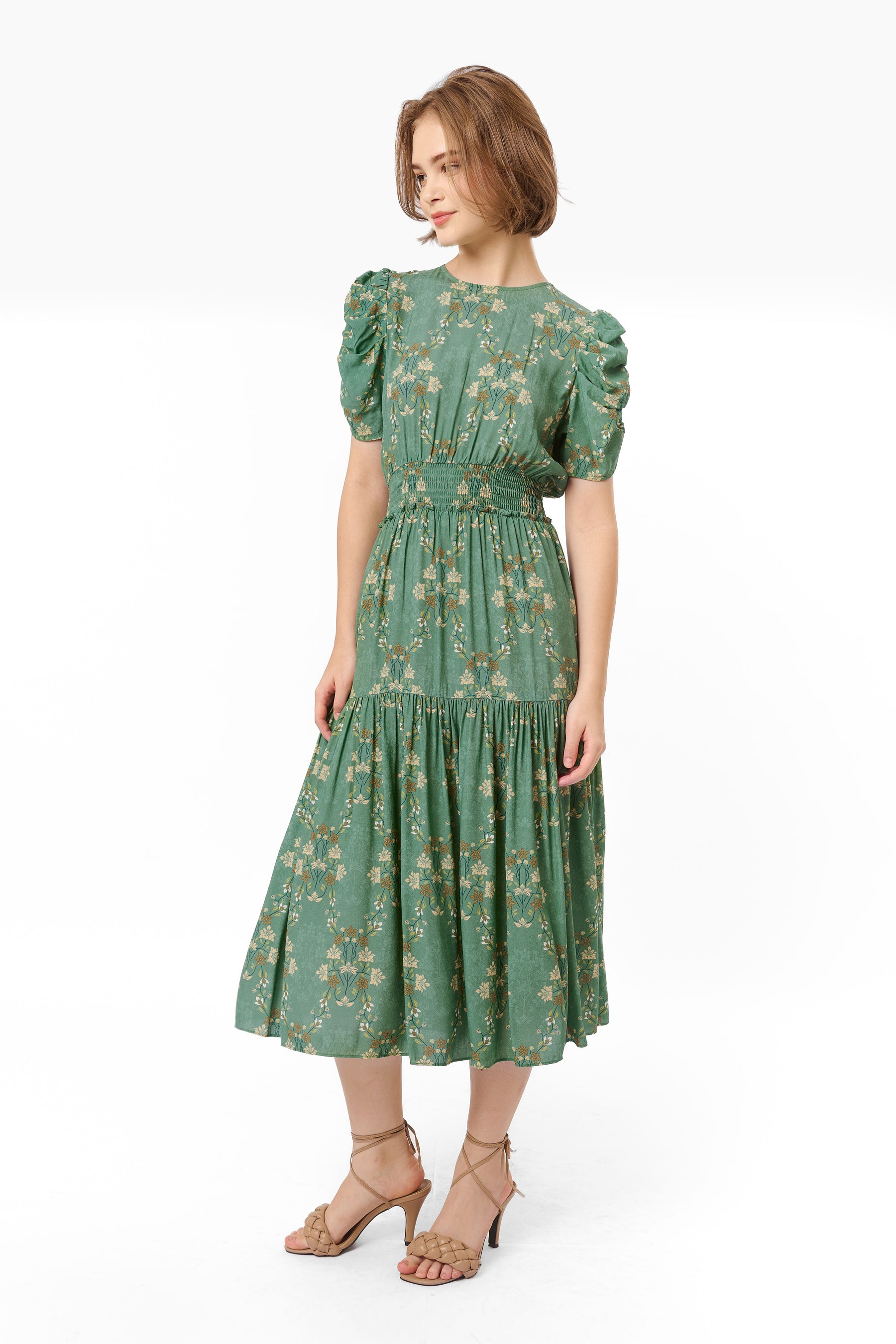 RUBY Dress in Sulur Mint