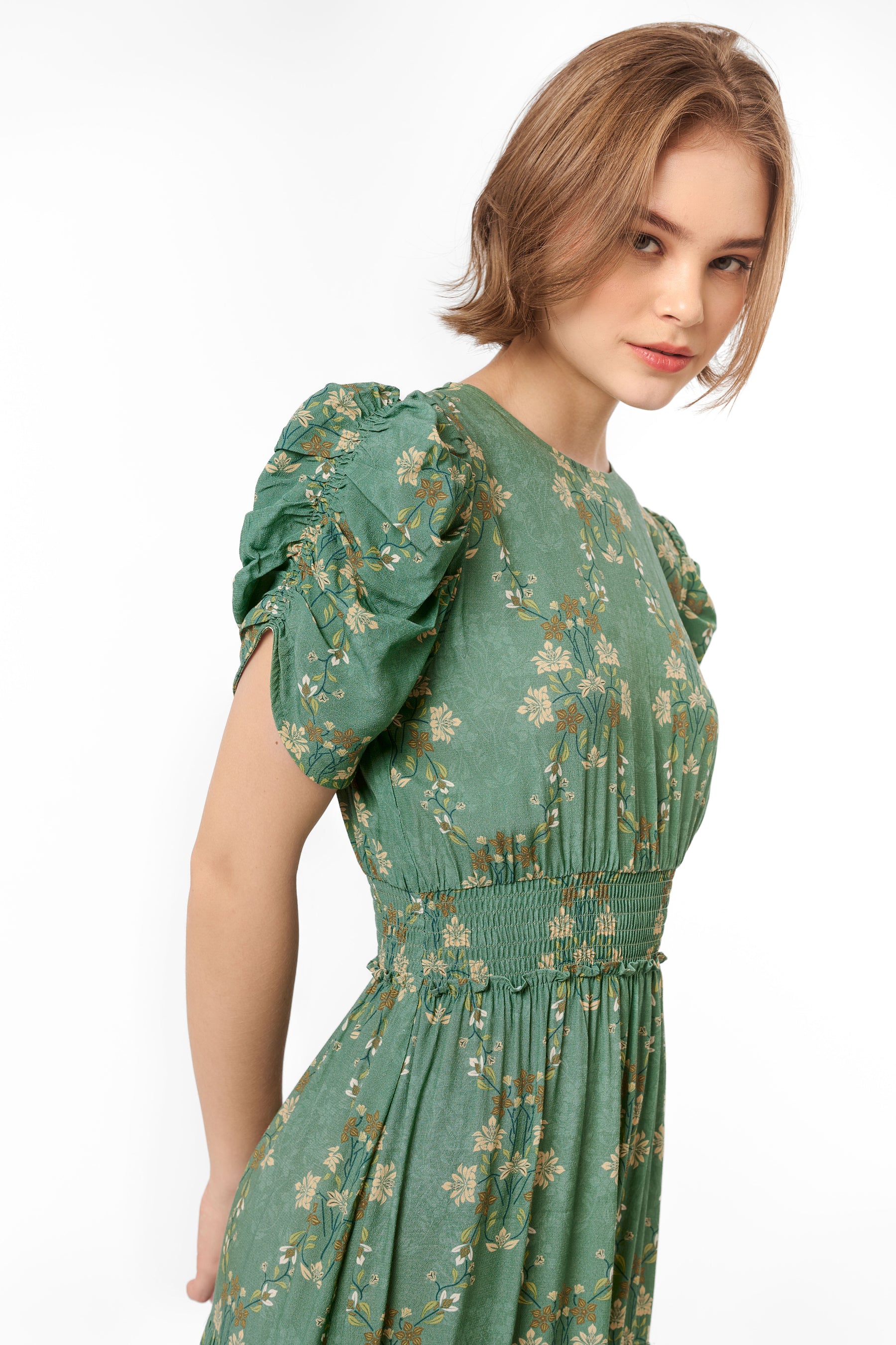RUBY Dress in Sulur Mint