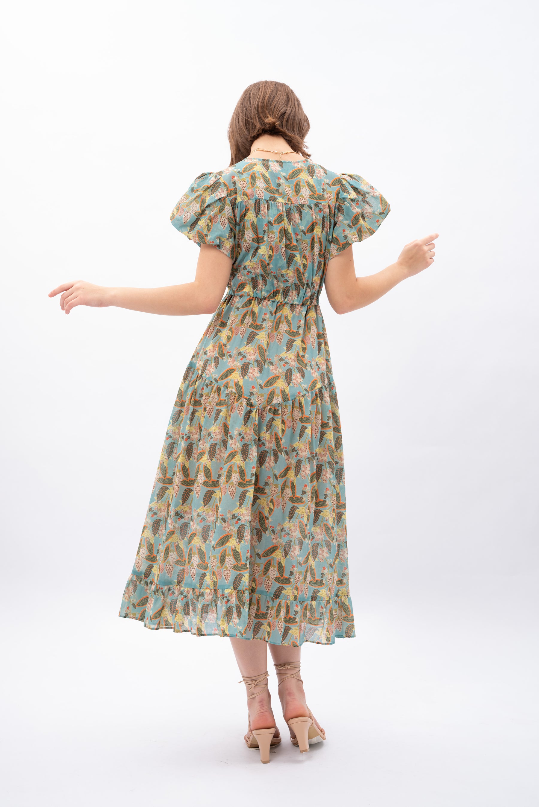 RUMI Dress in Gudeg Blue
