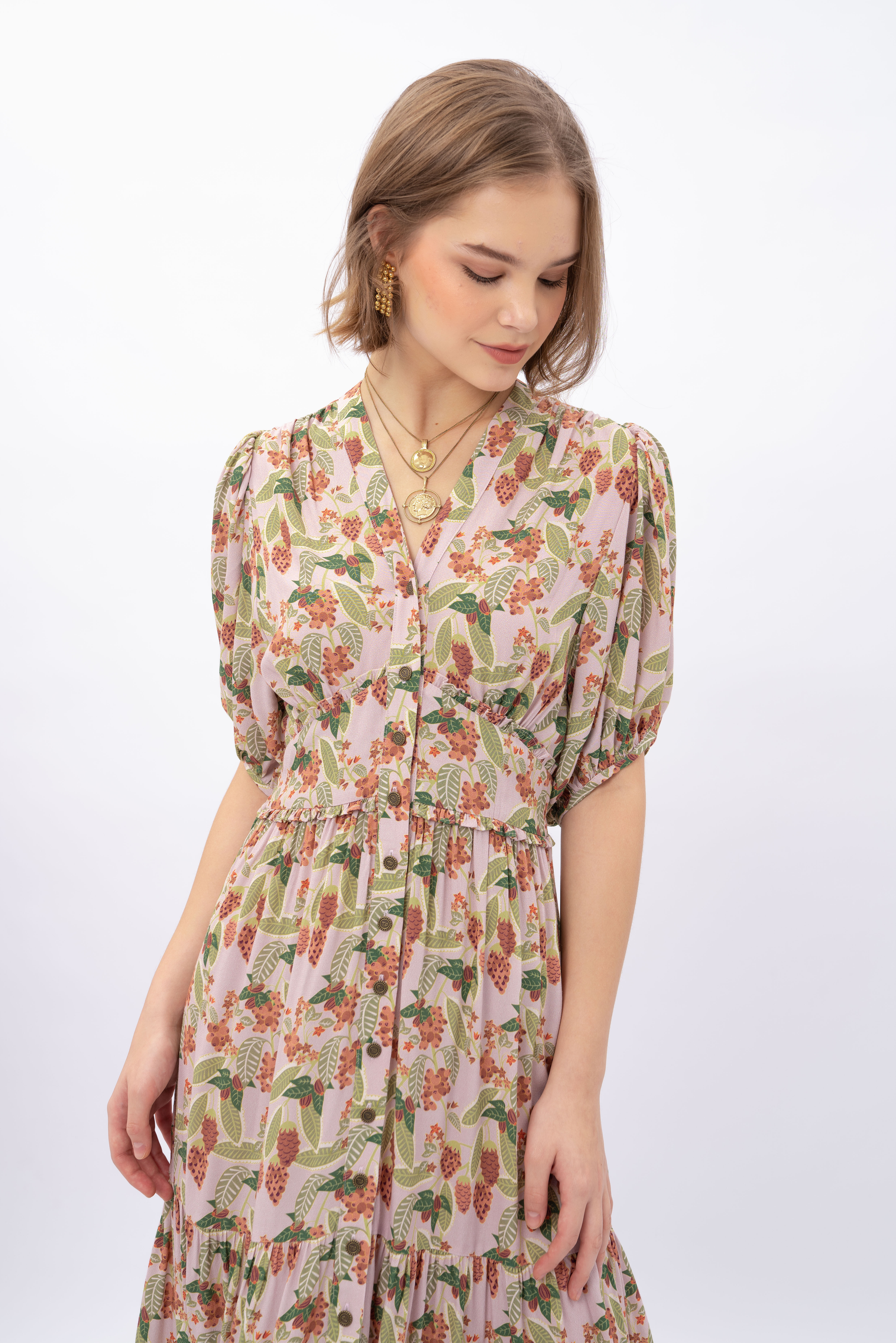 SAGE Dress in Gudeg Pink