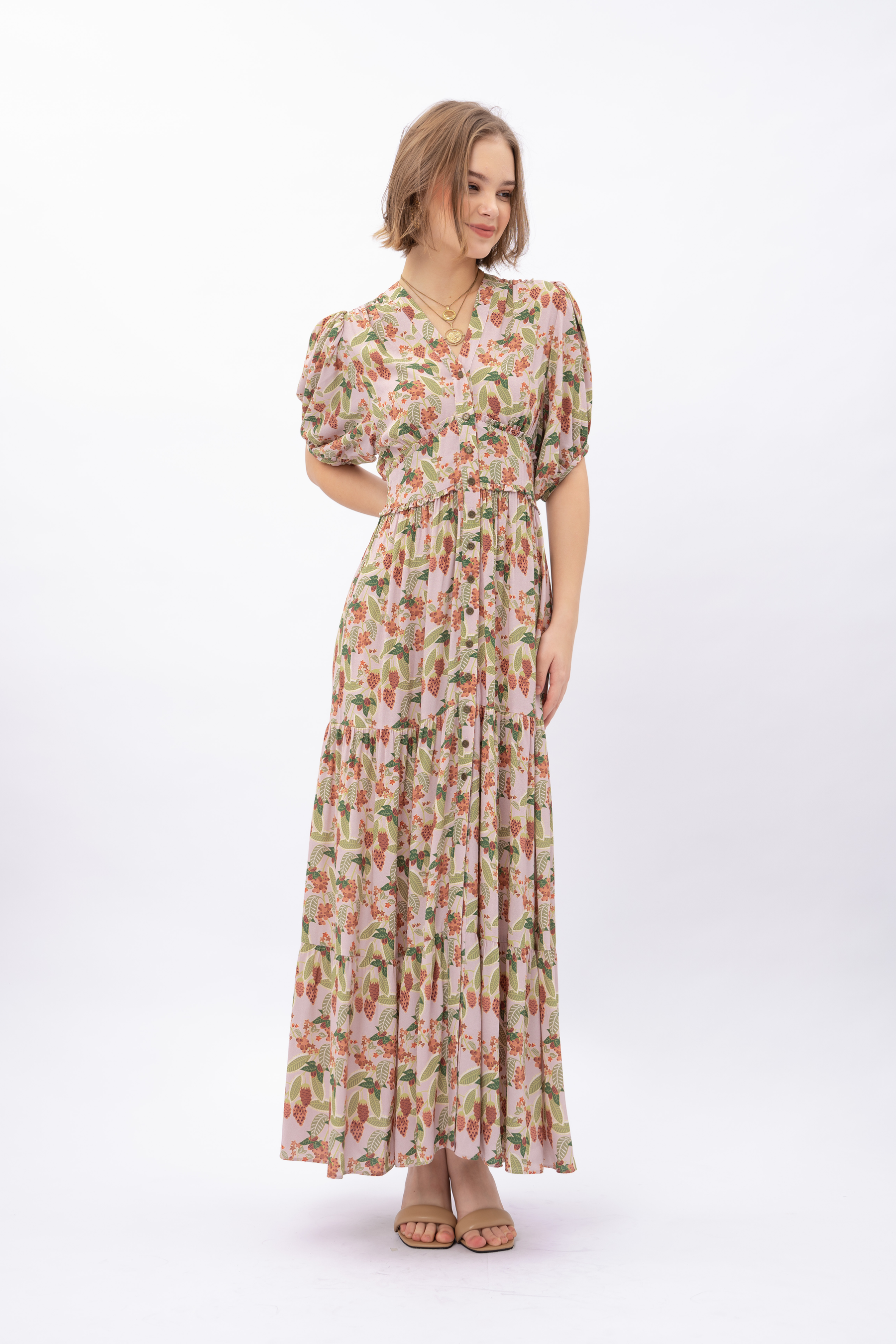SAGE Dress in Gudeg Pink