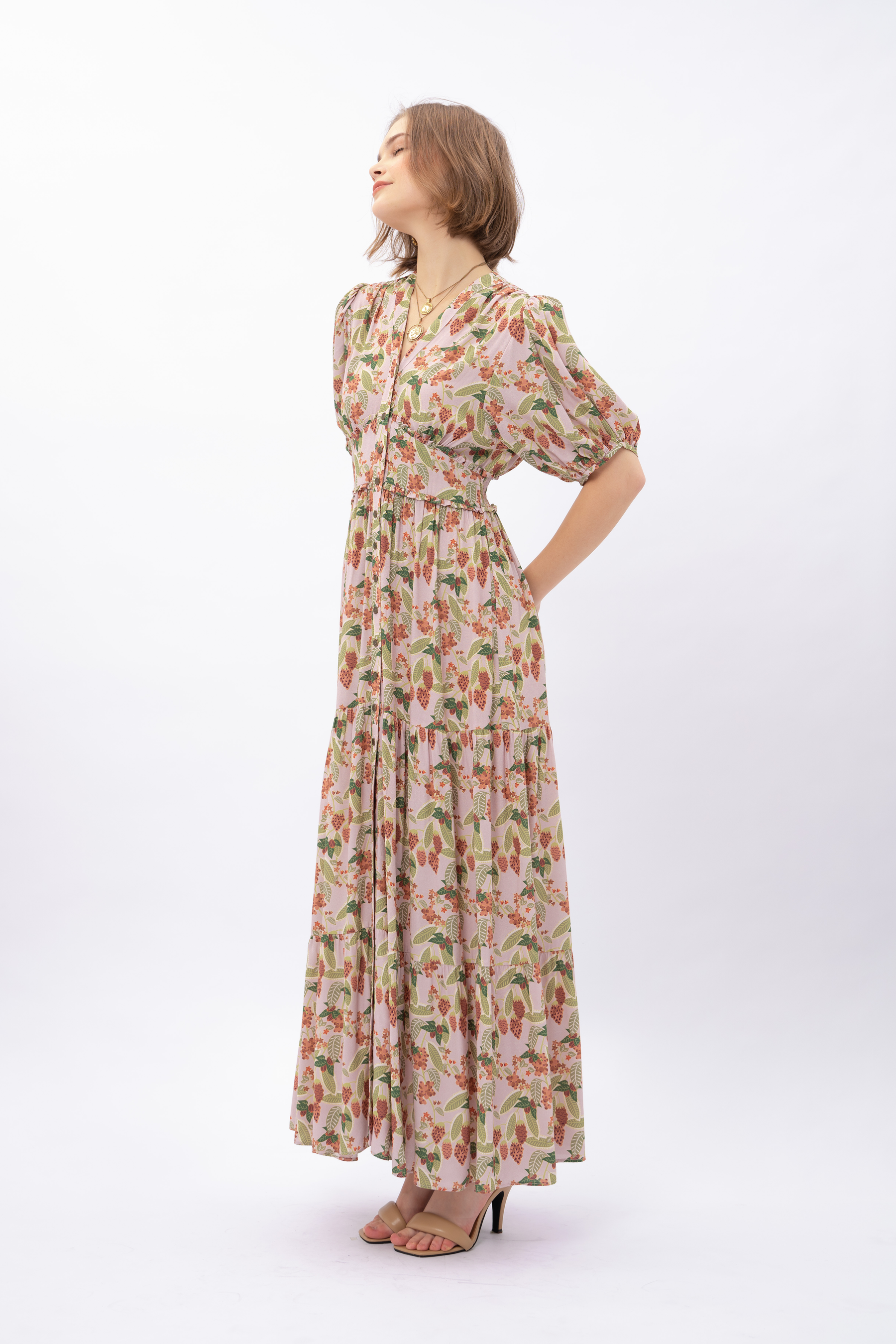SAGE Dress in Gudeg Pink