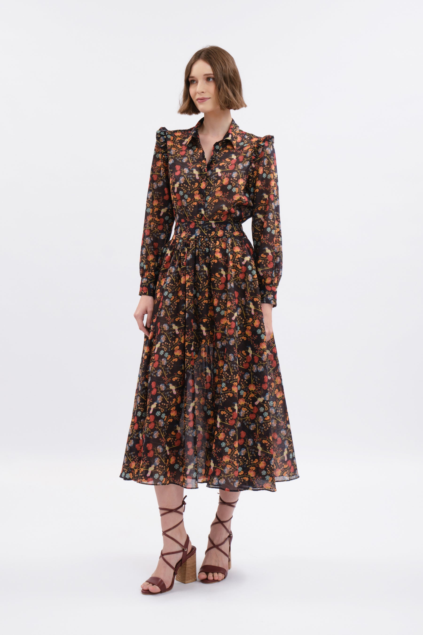 SALIMA Skirt in Black Maros