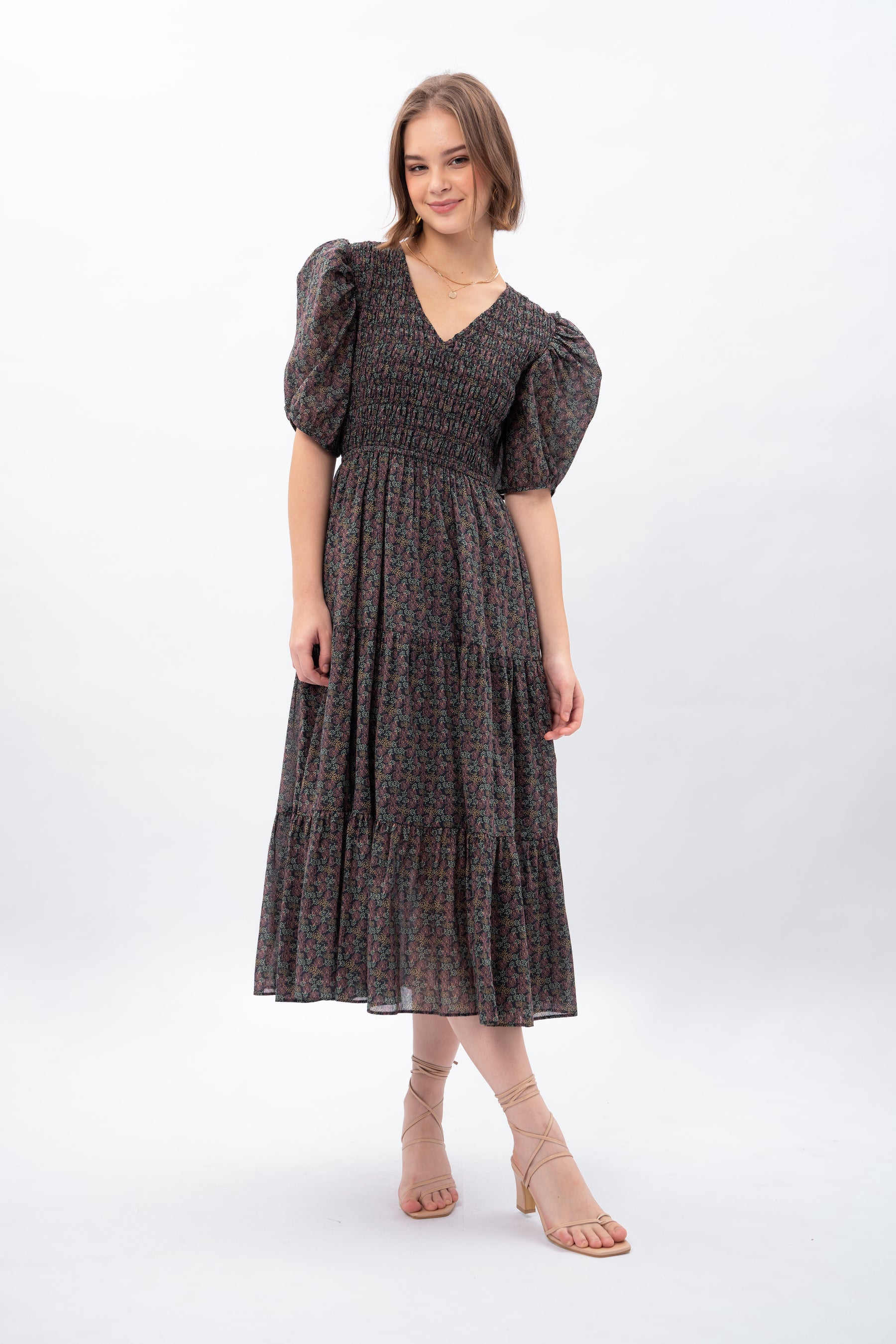 SOLARA Dress in Kilau Black