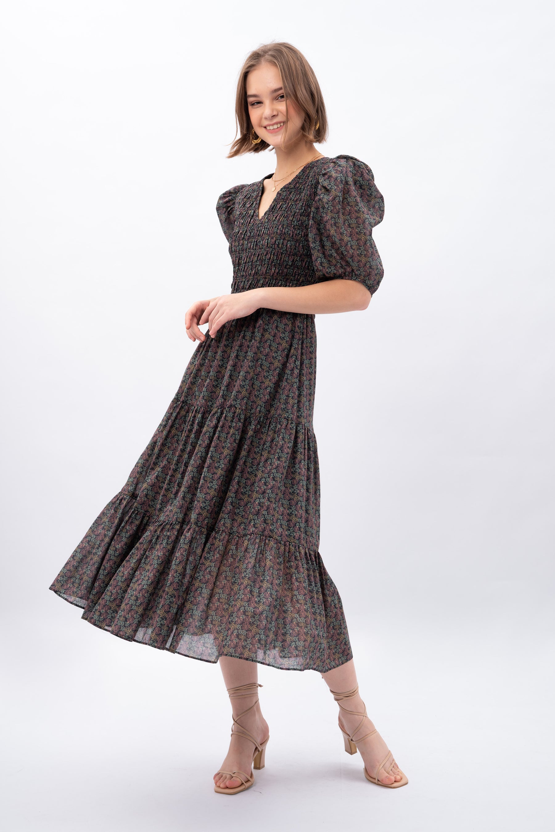 SOLARA Dress in Kilau Black
