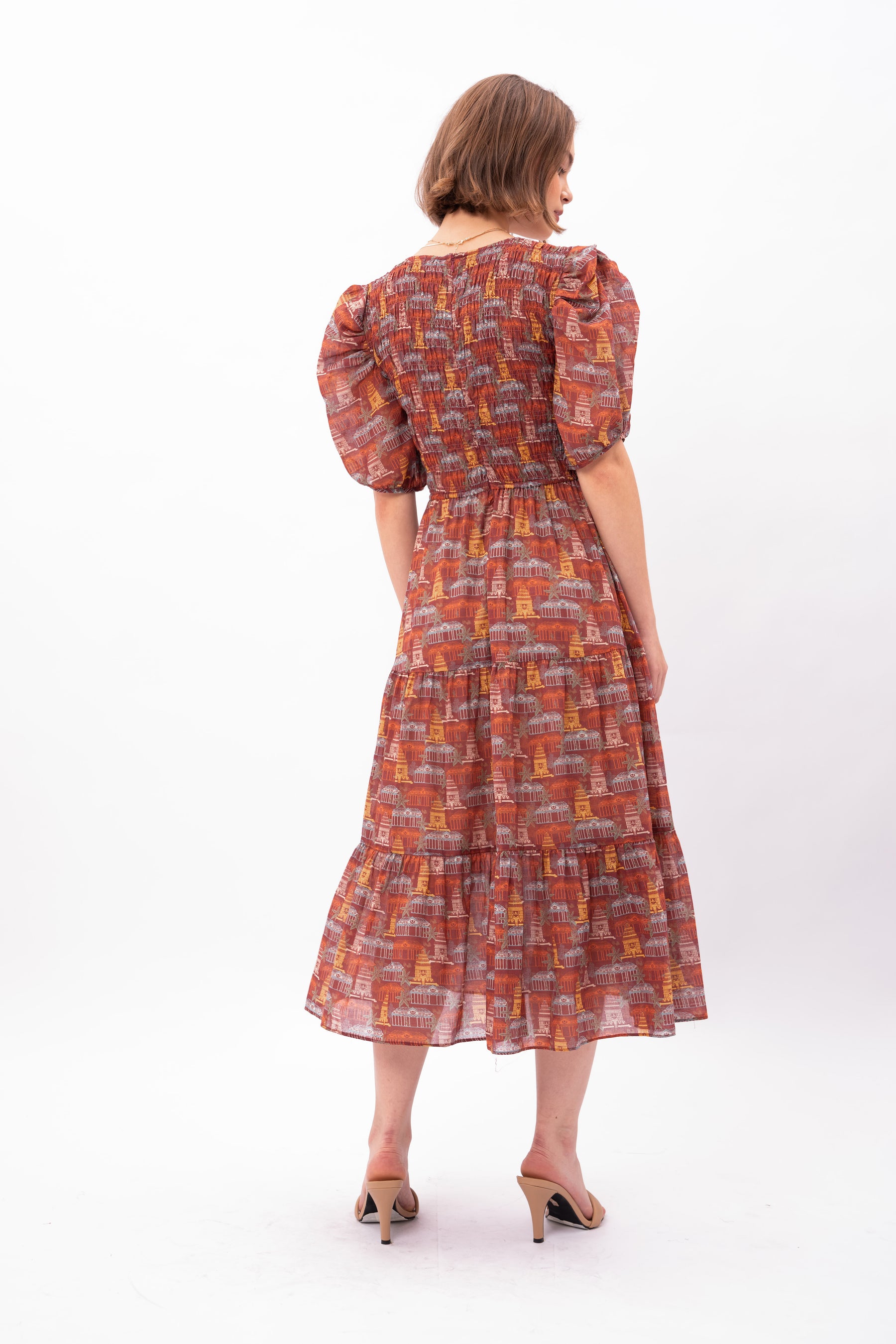 SOLARA Dress in Puri Red