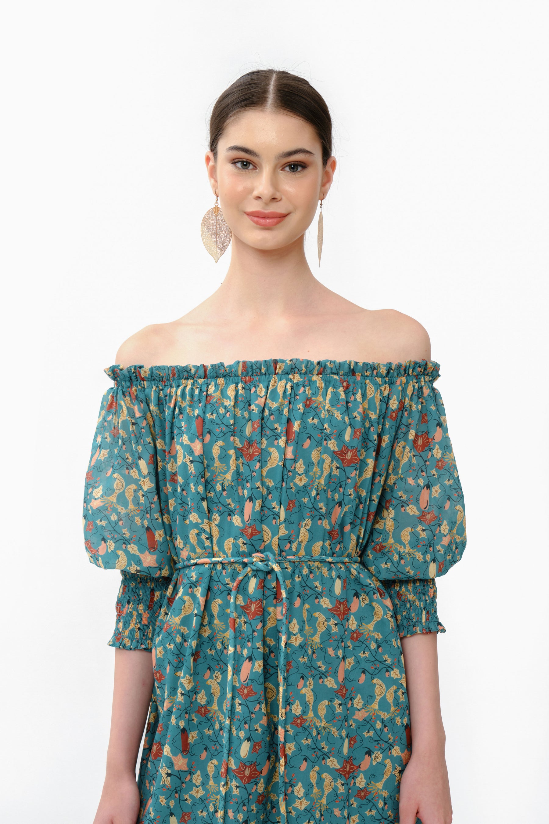 TALULA Dress in Blue Terong
