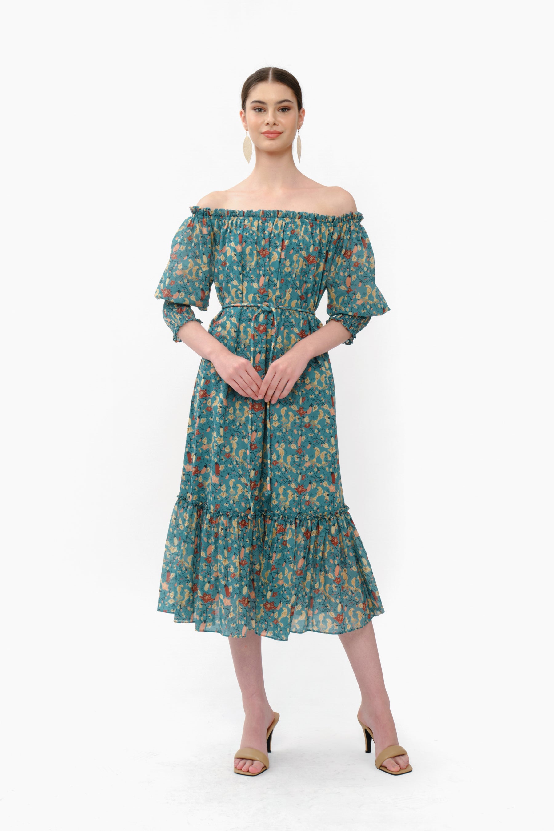TALULA Dress in Blue Terong