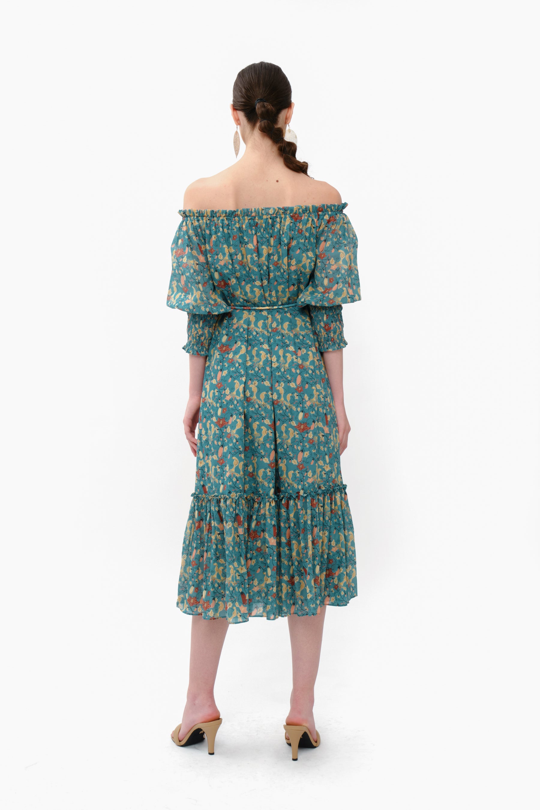 TALULA Dress in Blue Terong