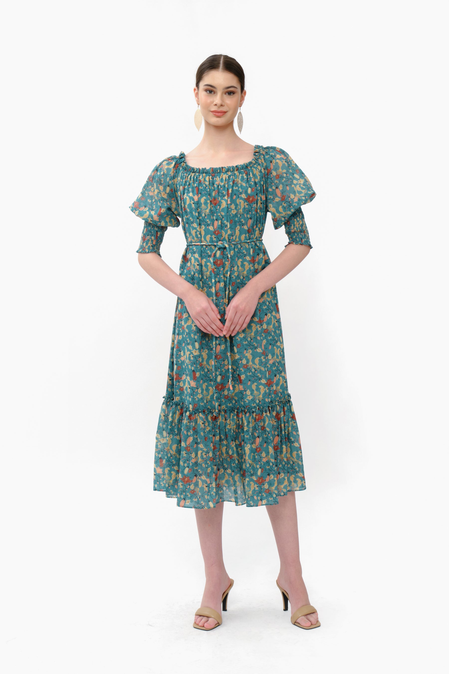 TALULA Dress in Blue Terong