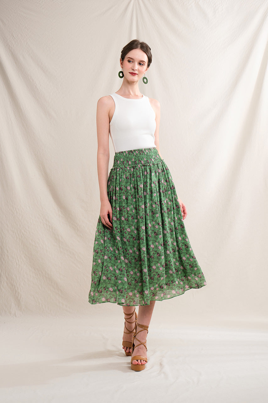TIMMY Skirt in Cempaka Green