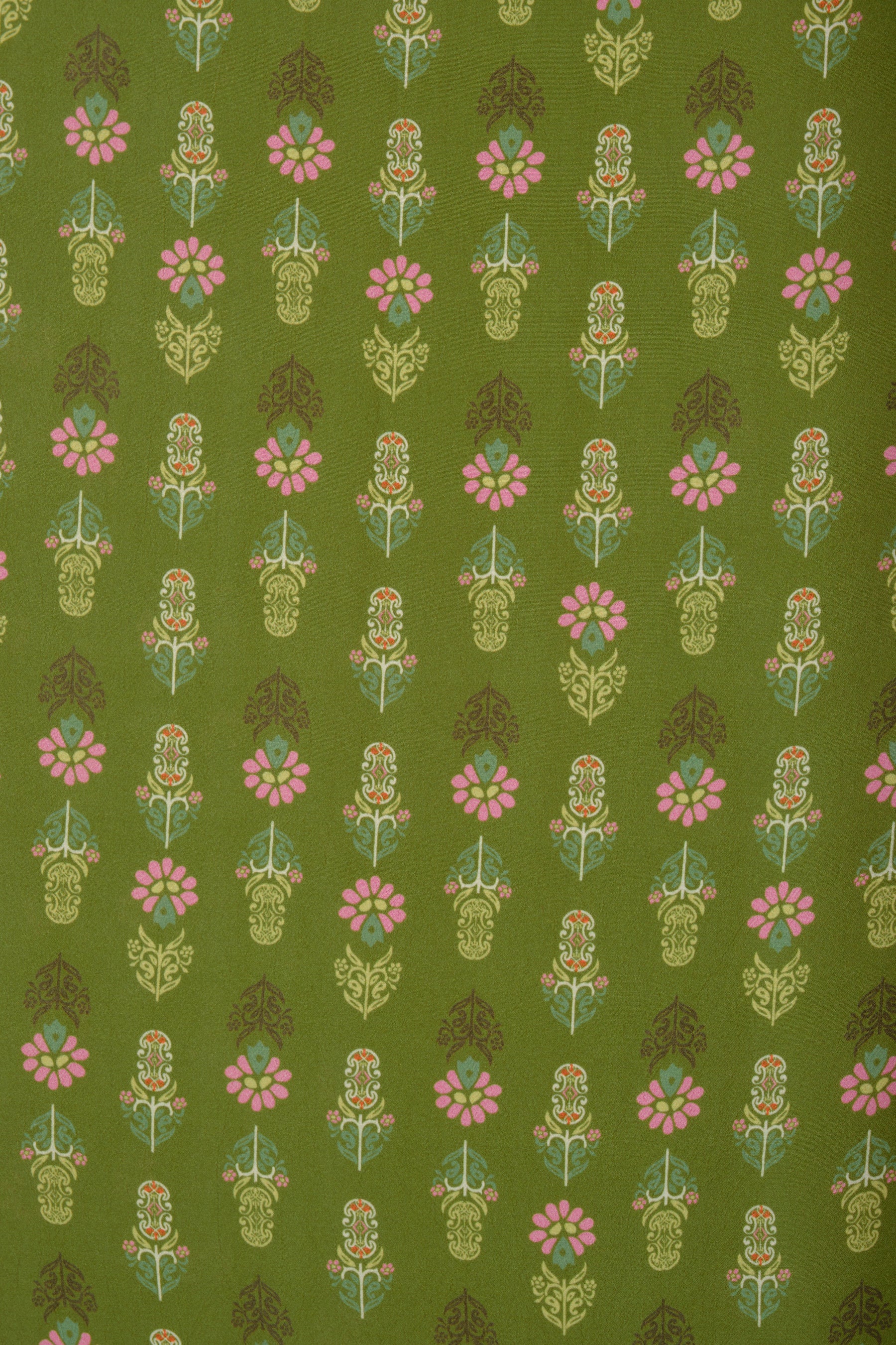 VINKA Dress in Green Tribal