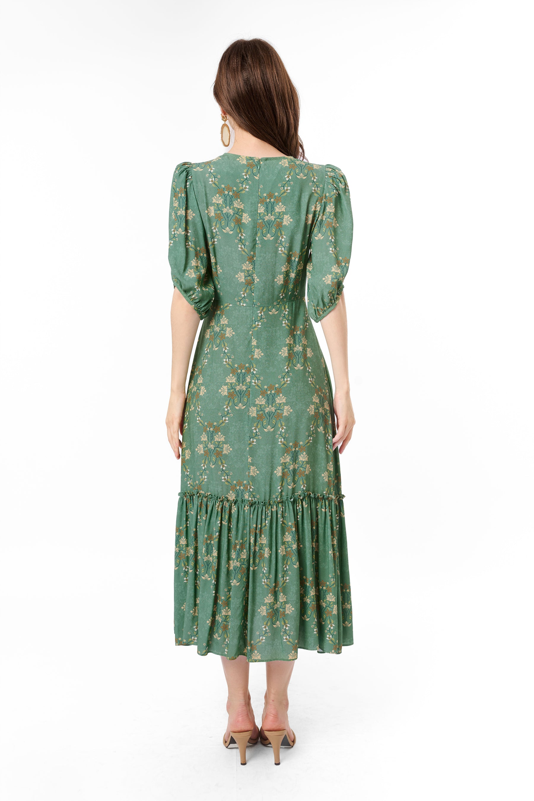 VARAYA Dress in Sulur Mint