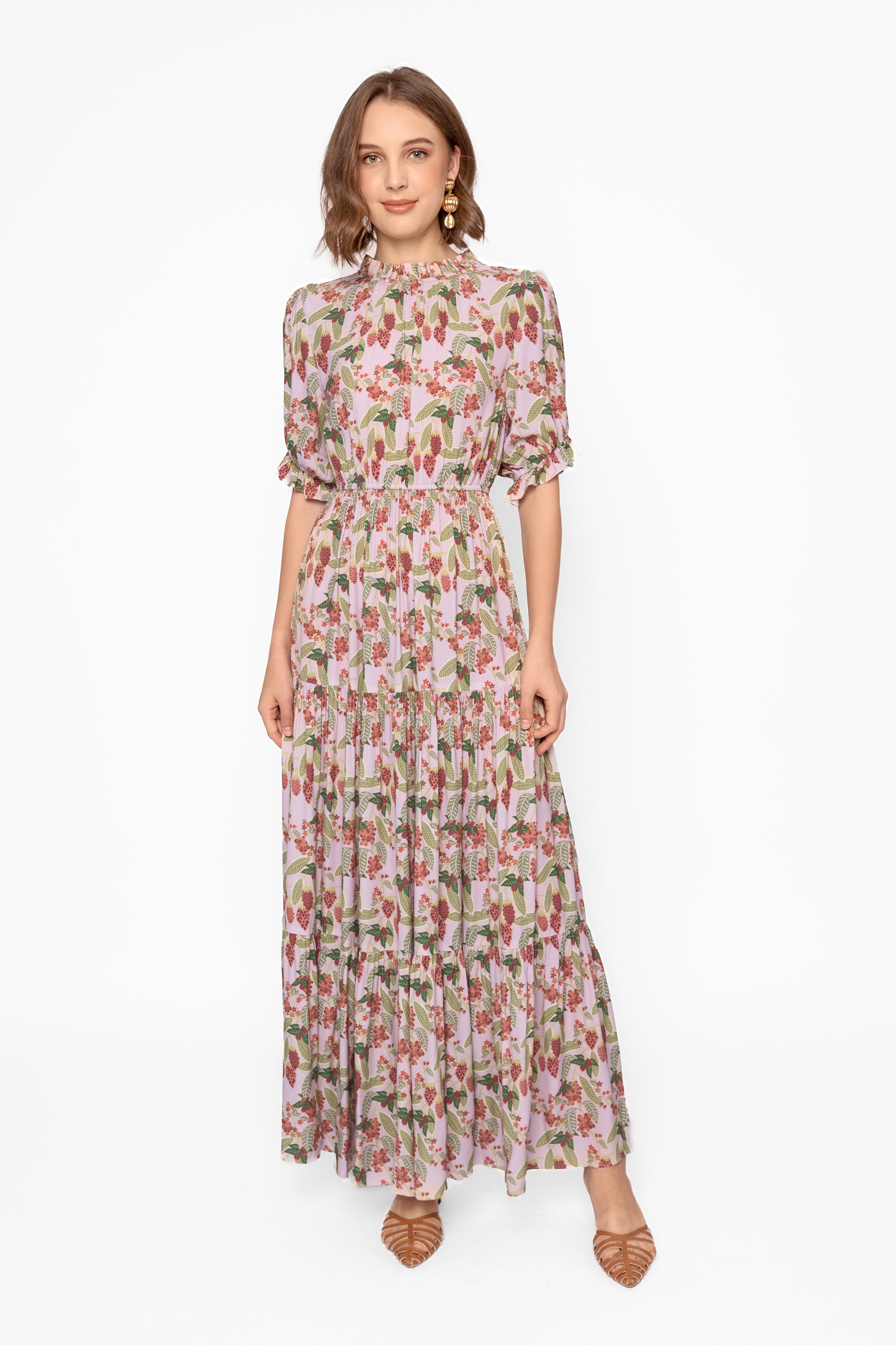 VELA Dress in Pink Gudeg