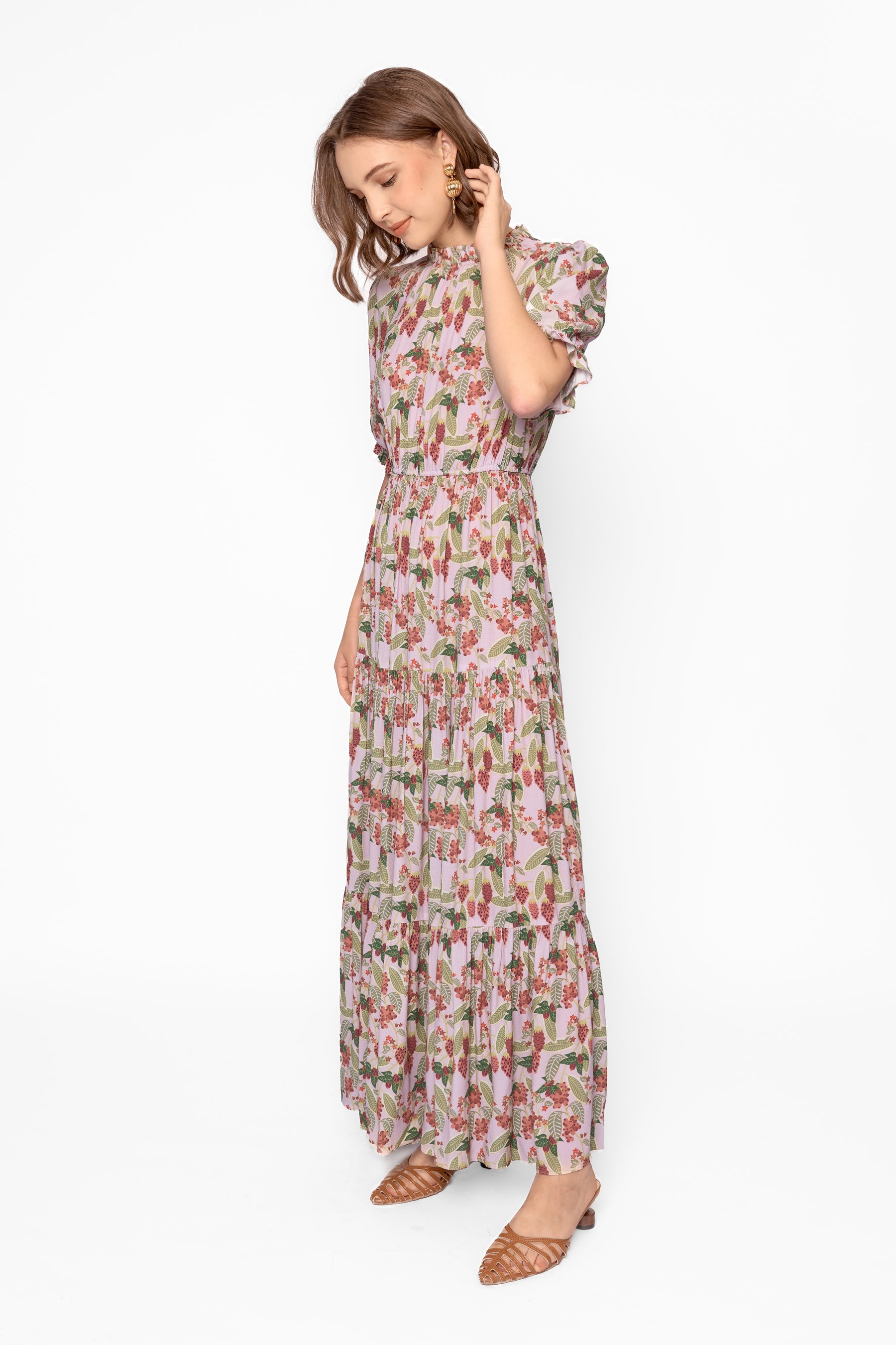 VELA Dress in Pink Gudeg