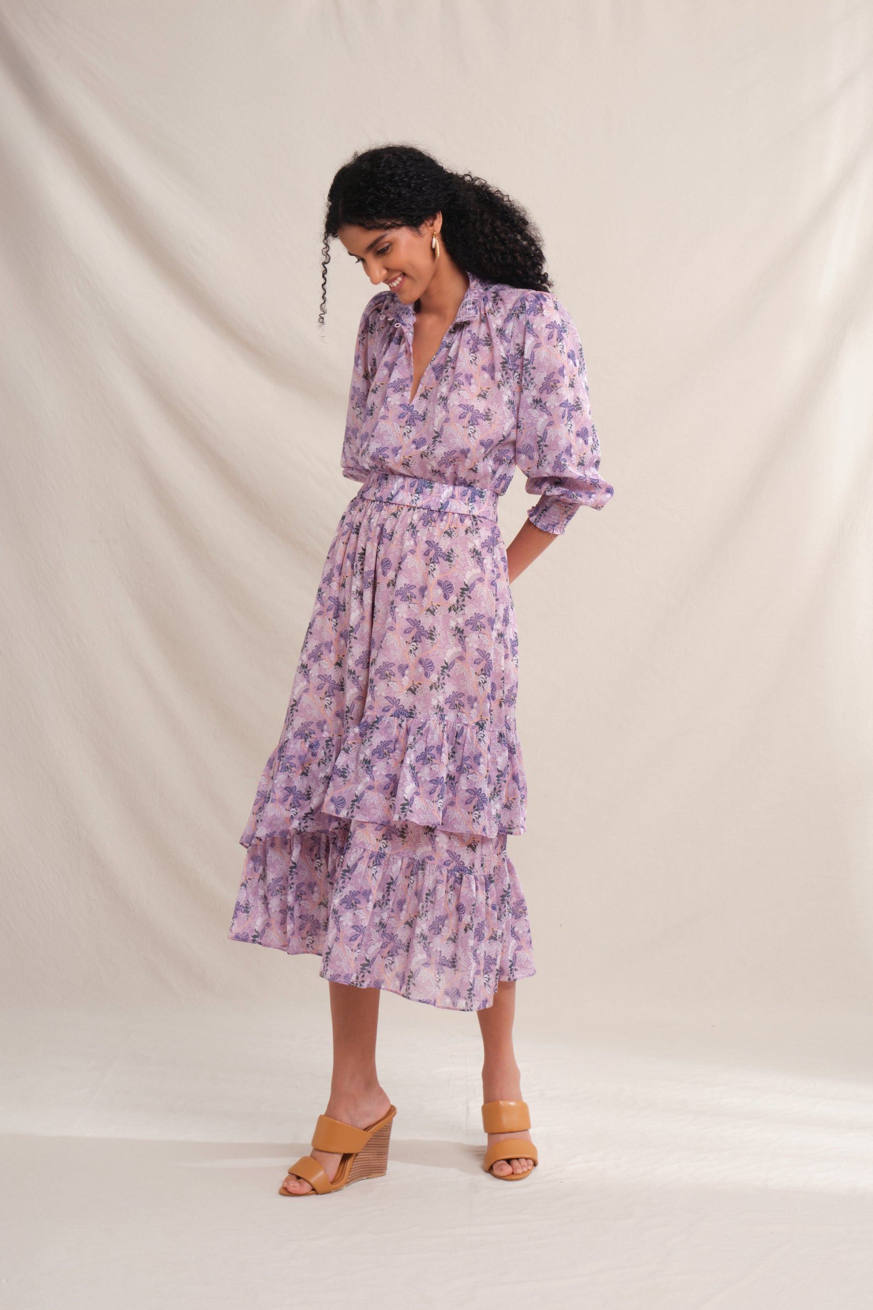 VERA Top in Lavender Ashar