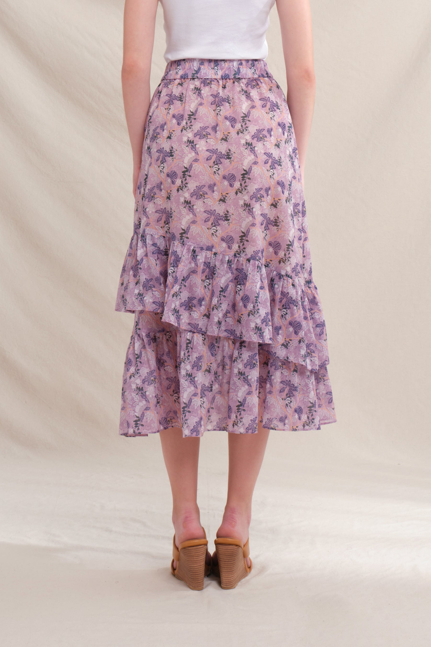 YARA Skirt in Lavender Ashar