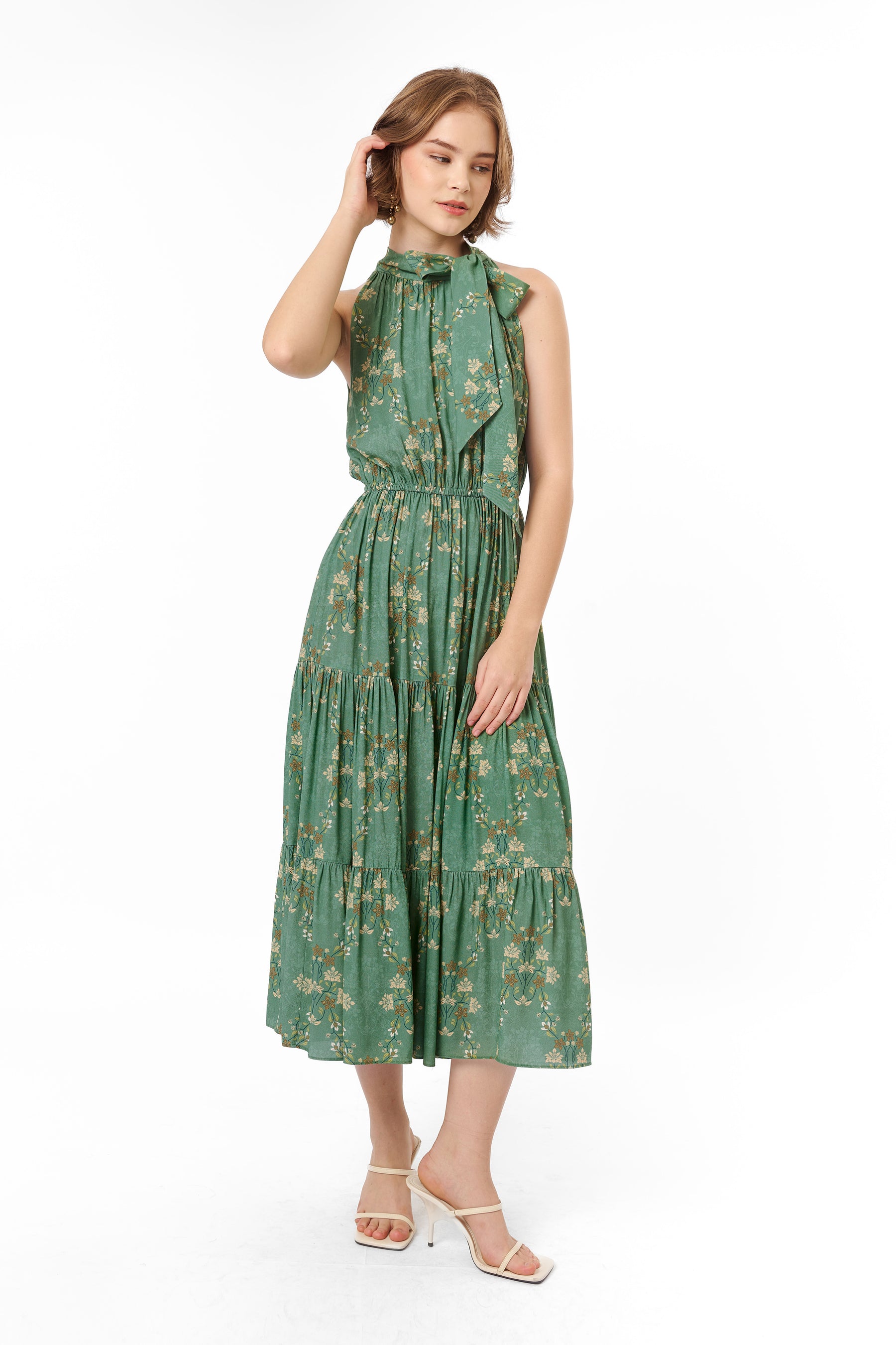 ZINNIA Dress in Sulur Mint